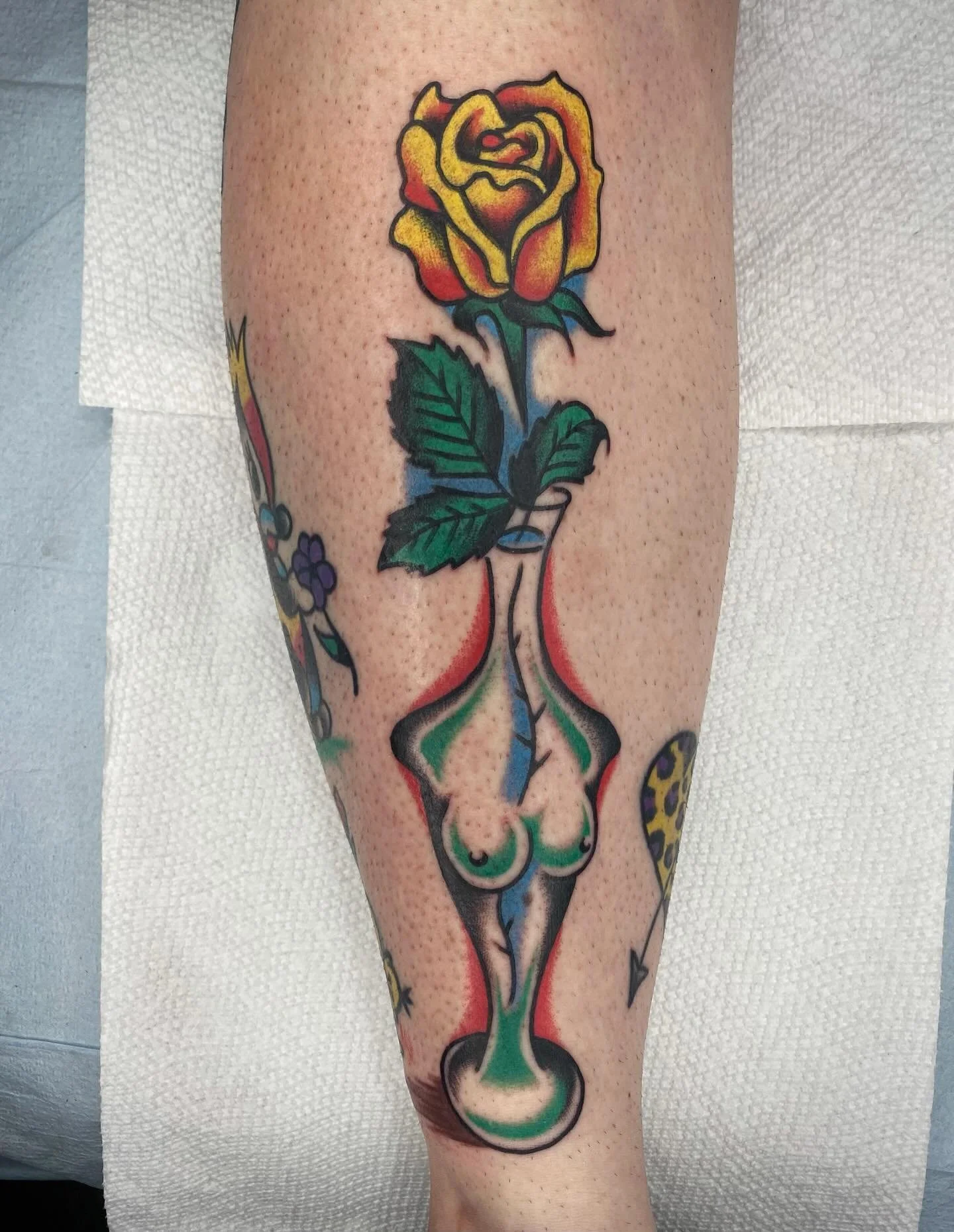 One from ma flashh
One from da pasht
made @riversidetattootn 

TEXT 865-370-5420 
to book NOW