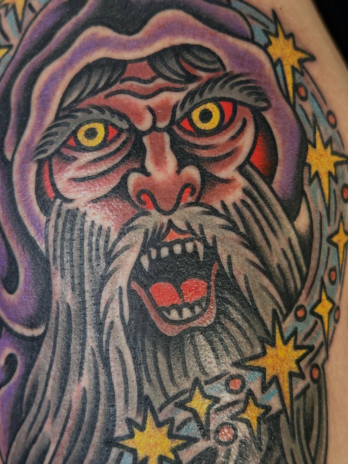 Wizard for Tom. DM to make your tat session magical!
