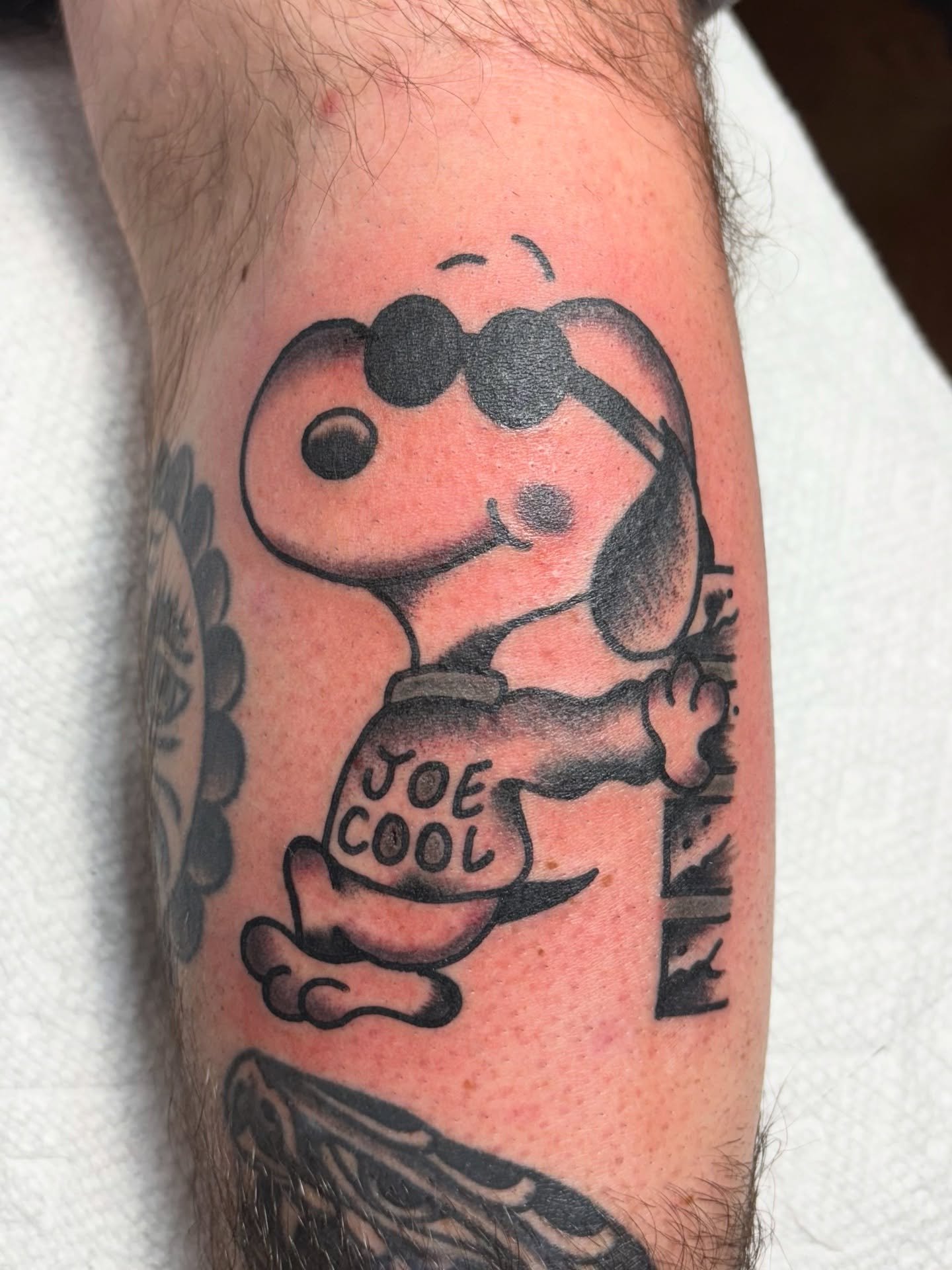 Snoopy tats all day, everyday! Shoot me a DM to get some silly toons tatted on ya or whatever else floats your boat~
