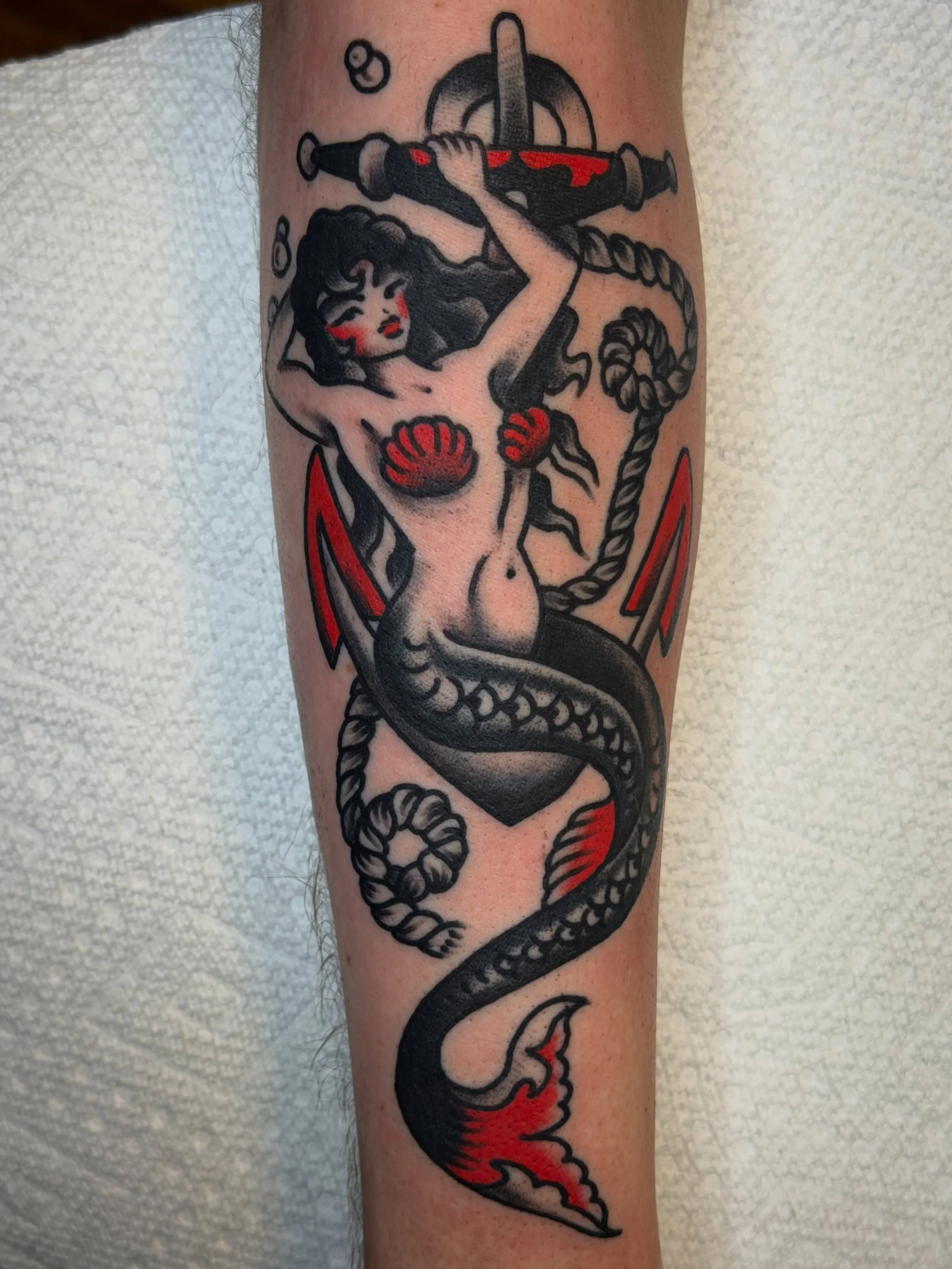 Tattoos from last week! @riversidetattooclub