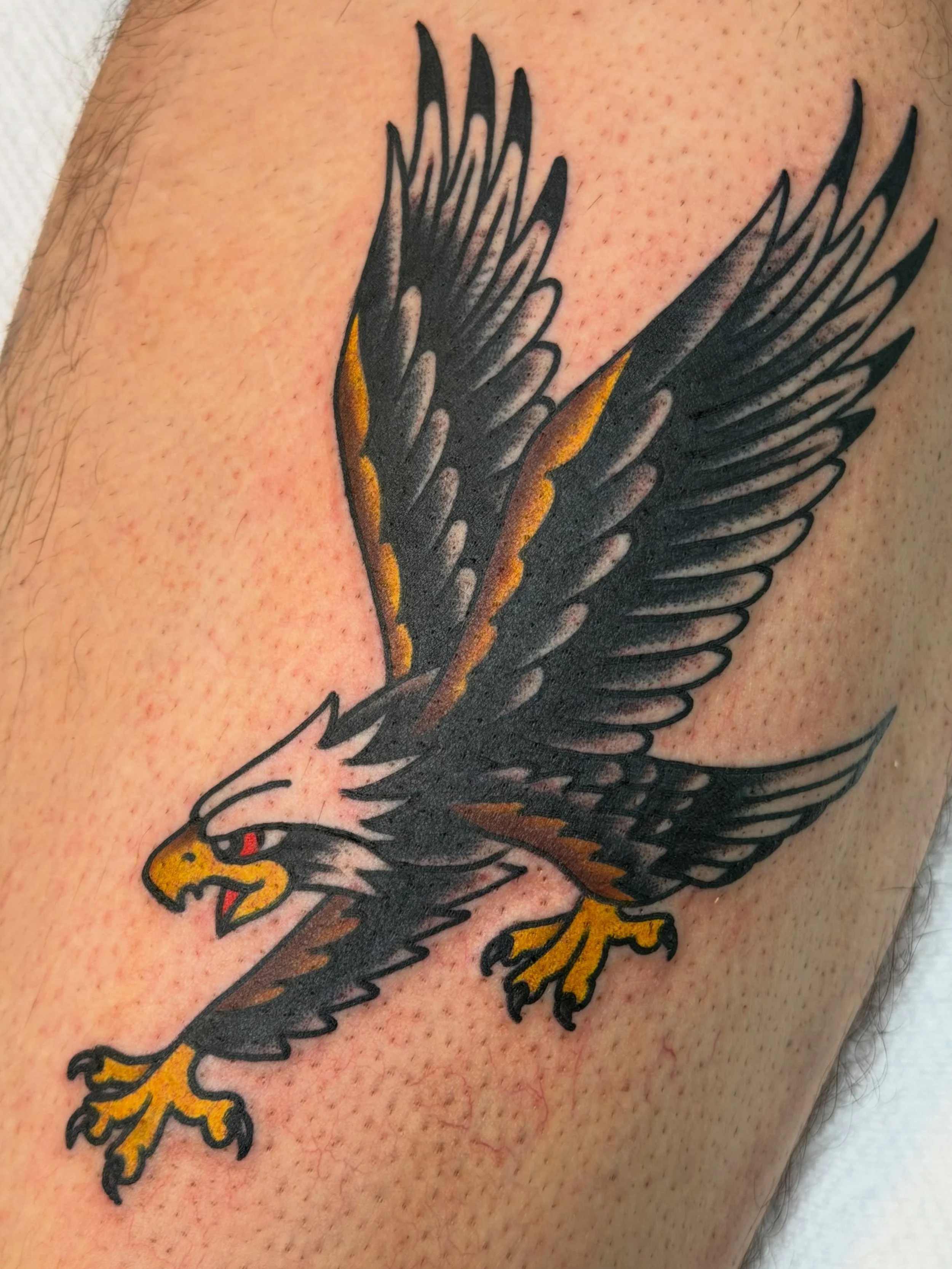 It&rsquo;s bird season in the Smoky Mountains! Swipe for availability at @riversidetattooclub