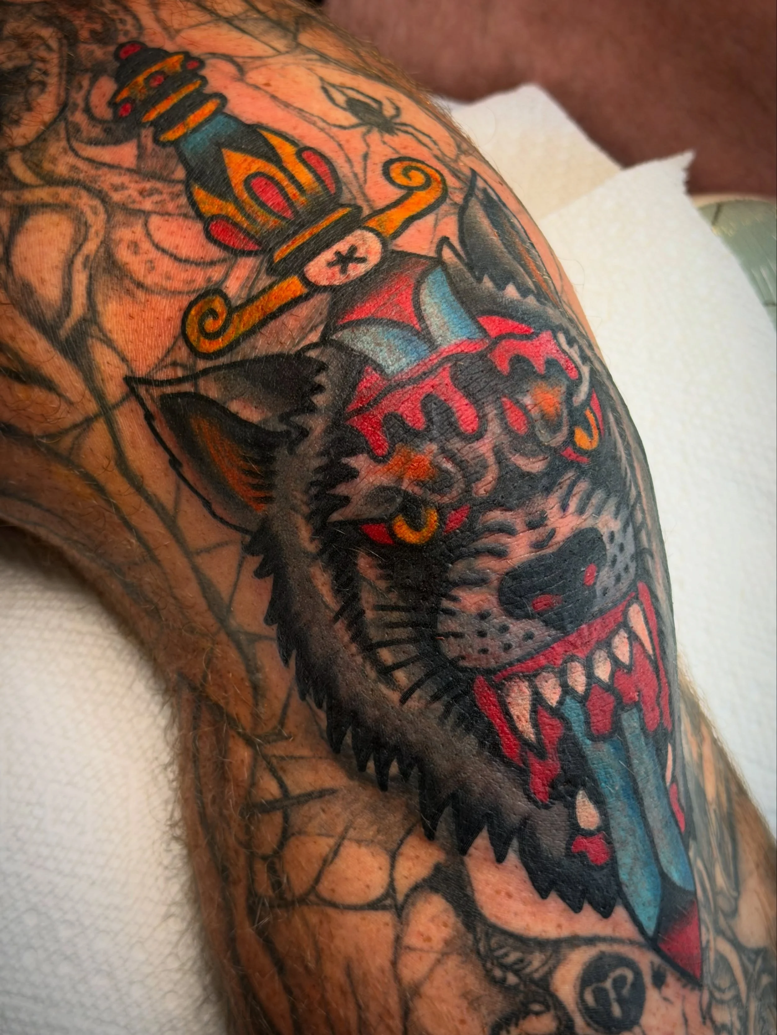 Second layer for @connorgilmore52 made at @riversidetattooclub