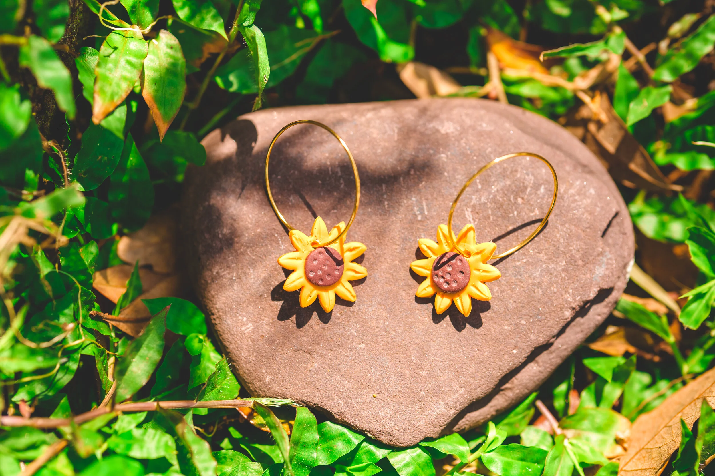 Sunflower Hoops