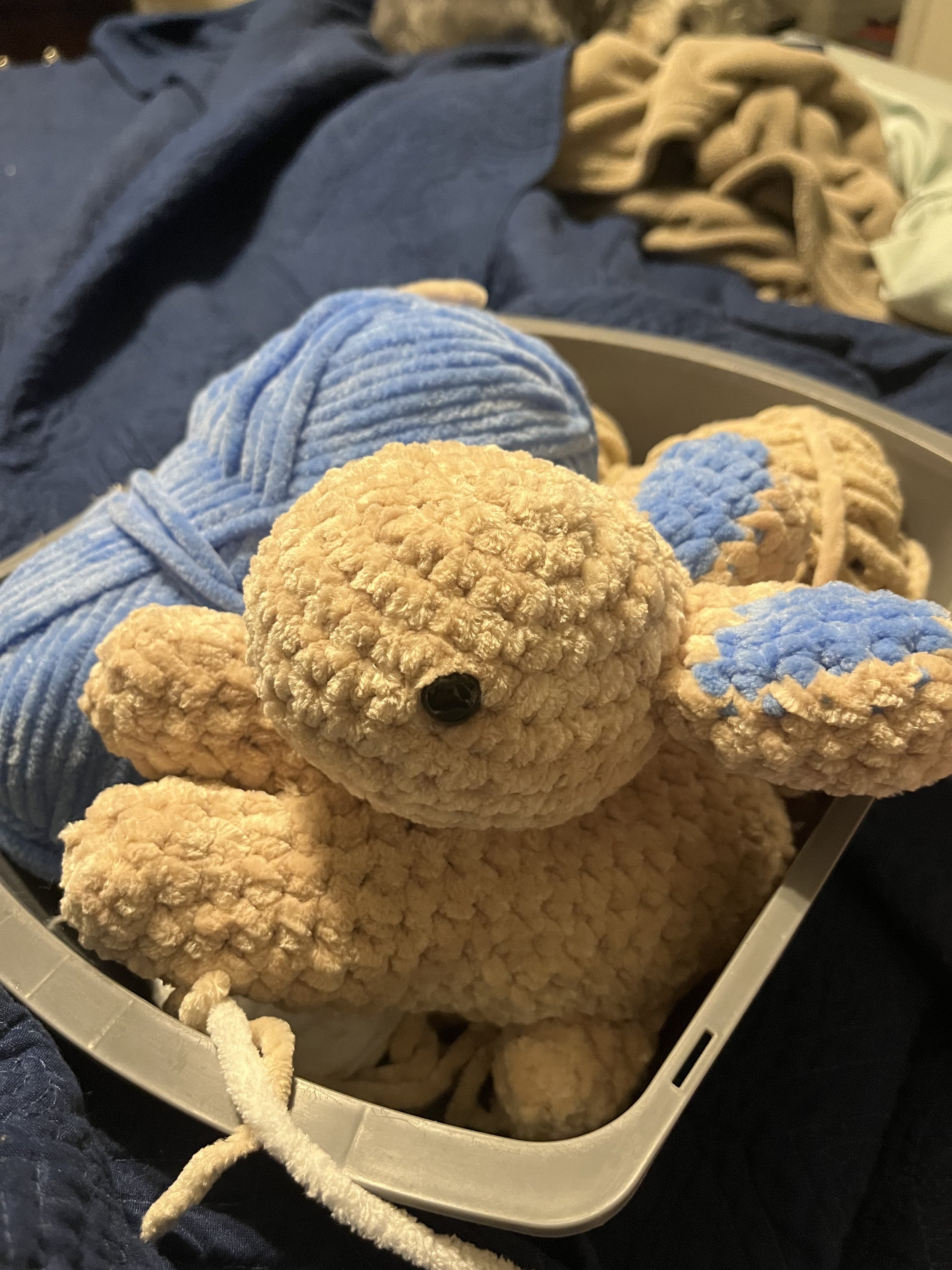 Bunny with Blue Ears