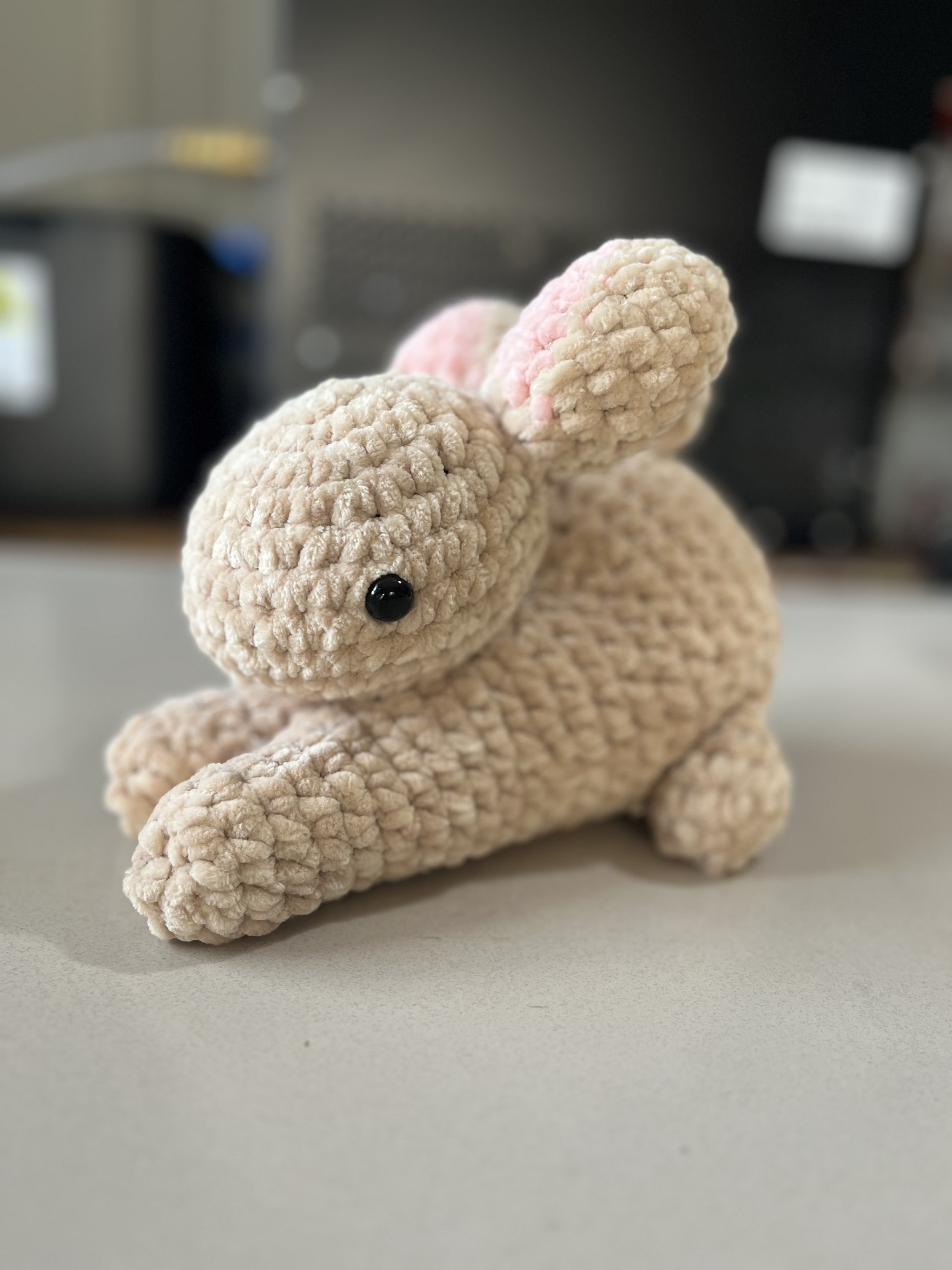 Bunny with Pink Ears