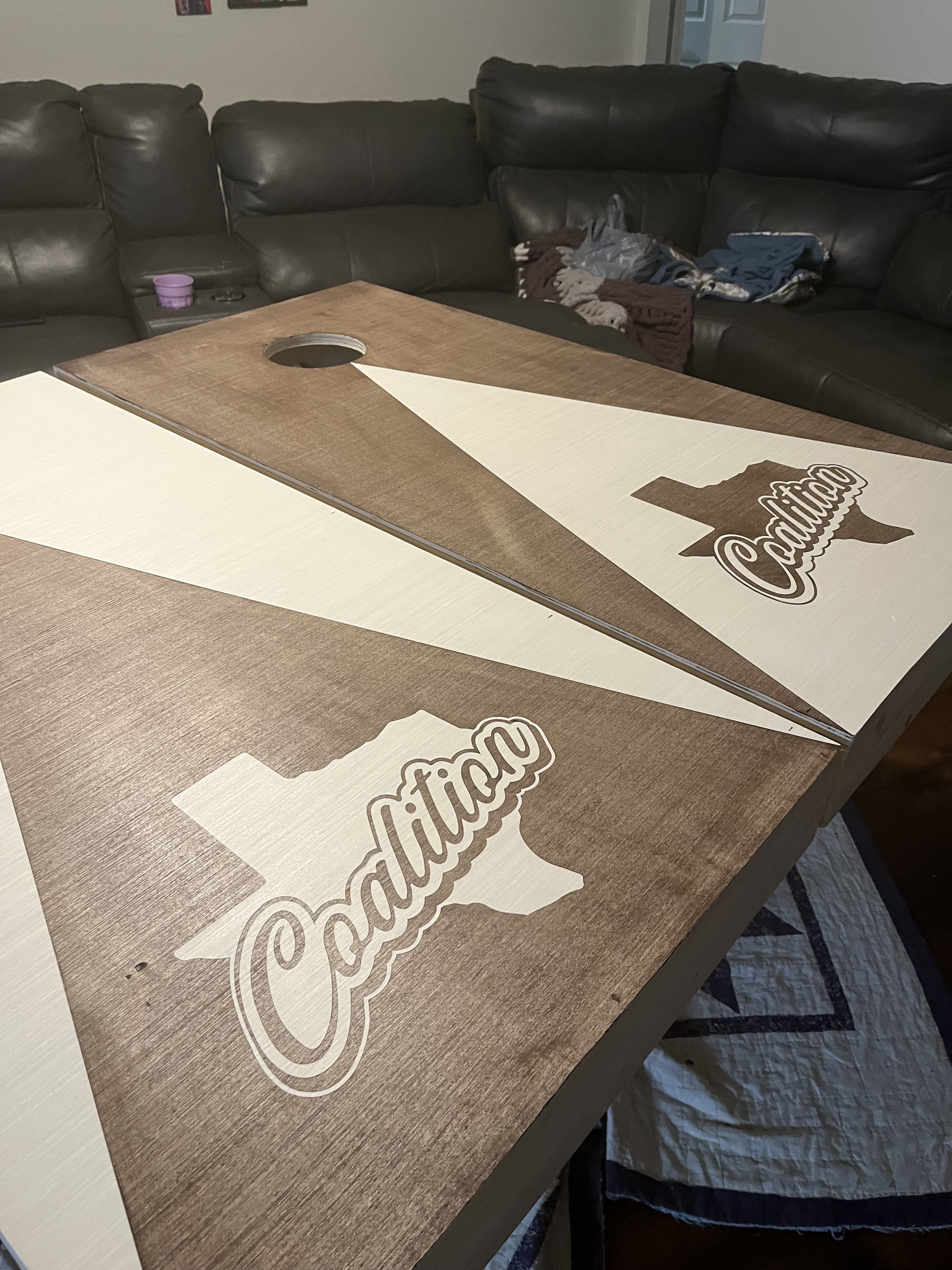 Corn Hole Board Stencil