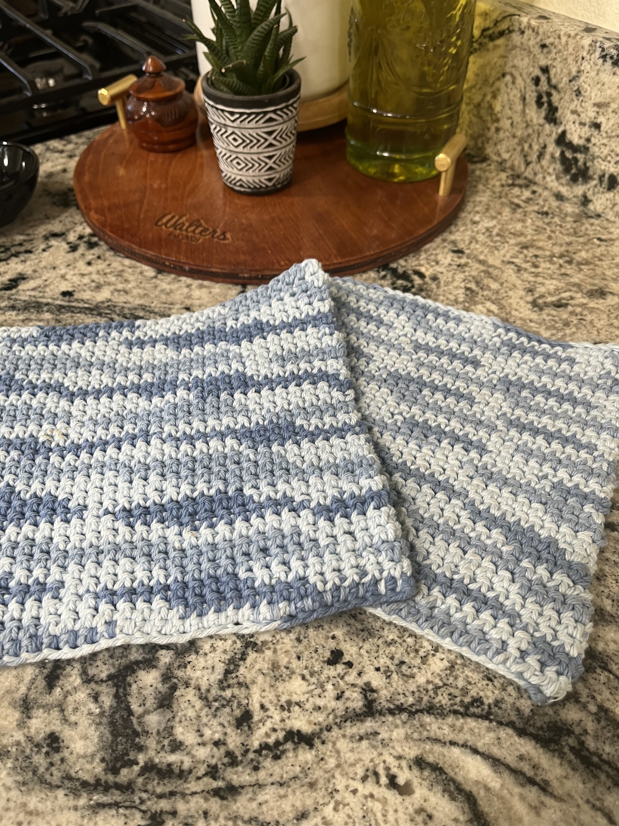 Blue Hot Pads