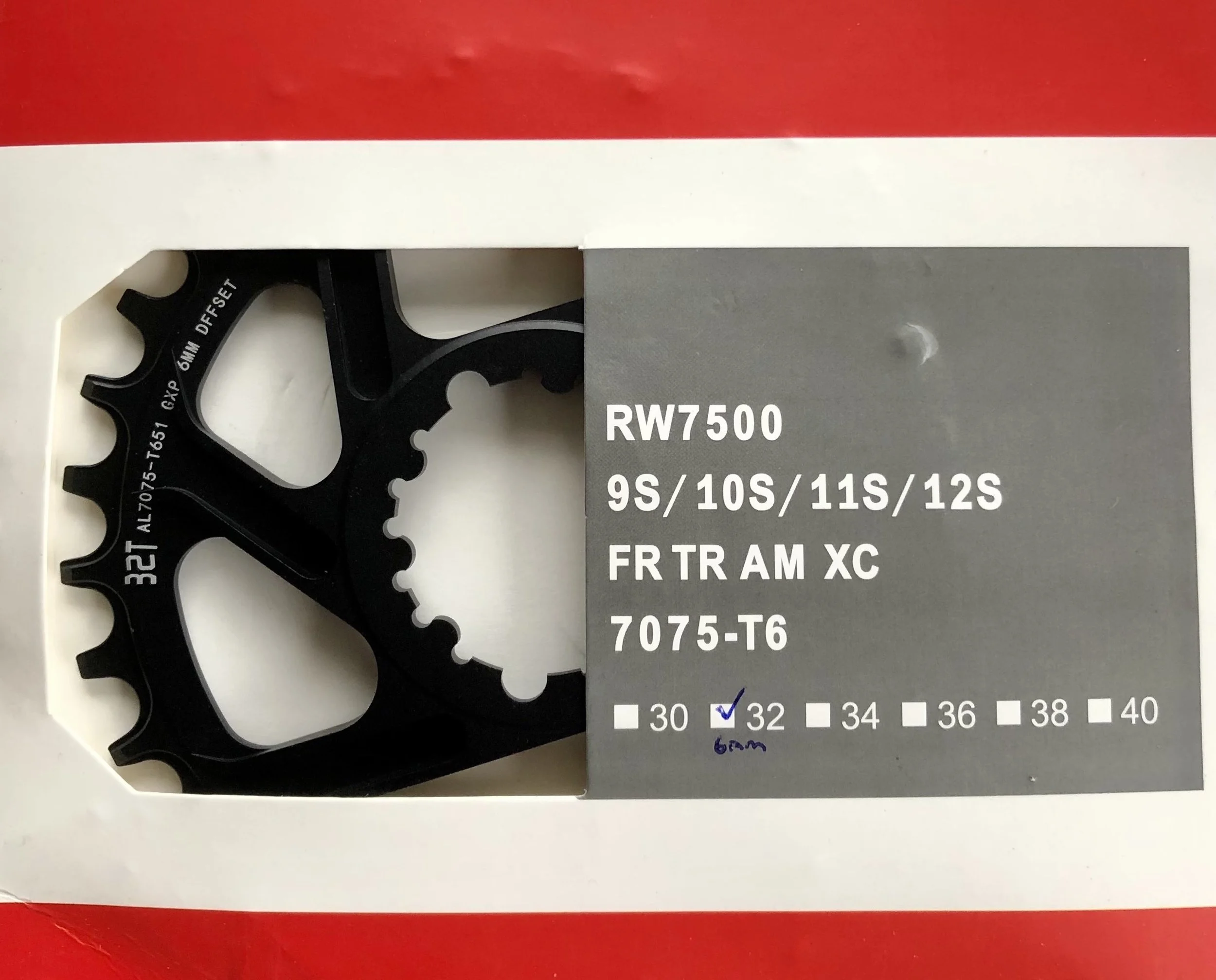 SRAM X-Sync 2 Plateau 36 Dents - Alu Noir, Pour VTT, Neuf