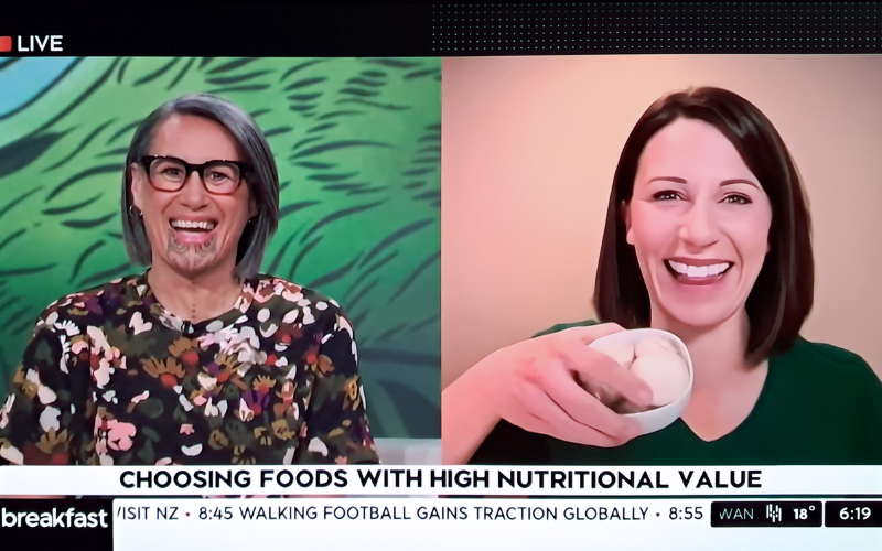 TVNZ Breakfast TV - Nutrition Advice