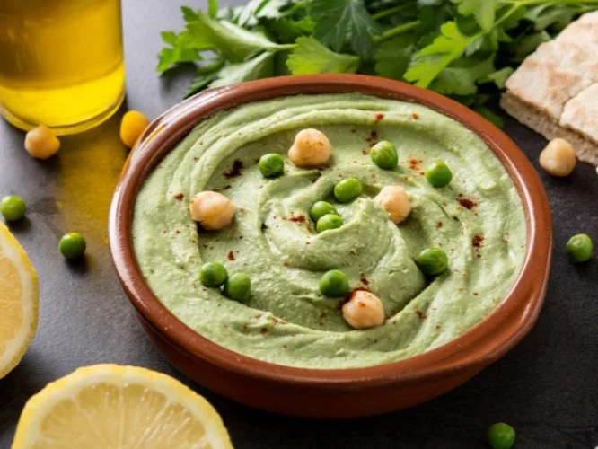 Pea and Mint Hummus