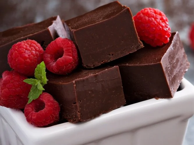 Vegan chocolate fudge