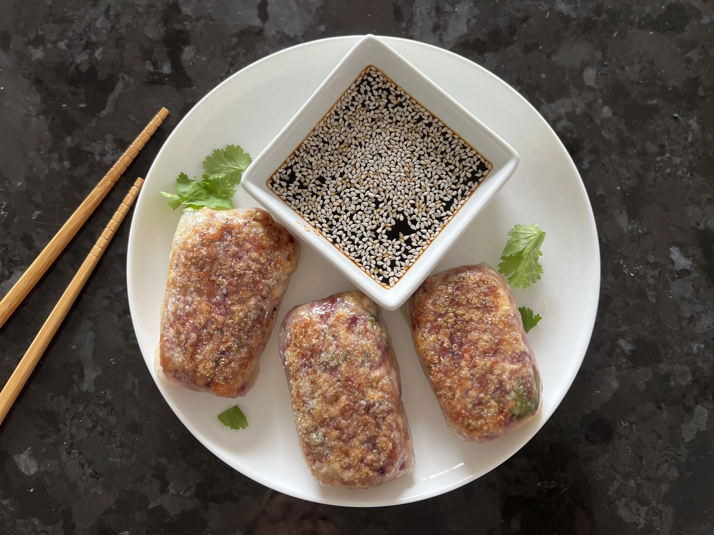 Crispy Rice Paper Rolls