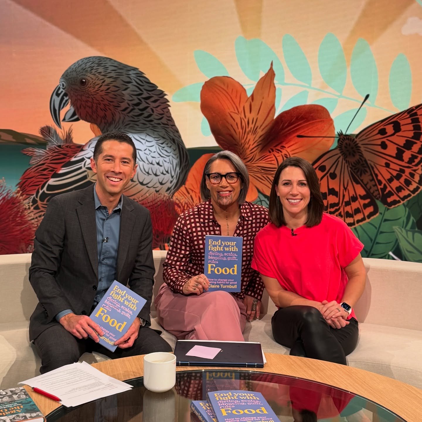 🙏 Thank you @breakfaston1 @tvnz.official for having me in your studios, on your couches and visiting me at home to hear my thoughts on wellbeing on so many of your shows... for over 15 years!!! Today, celebrating this mile stone with me, I&rsquo;m s