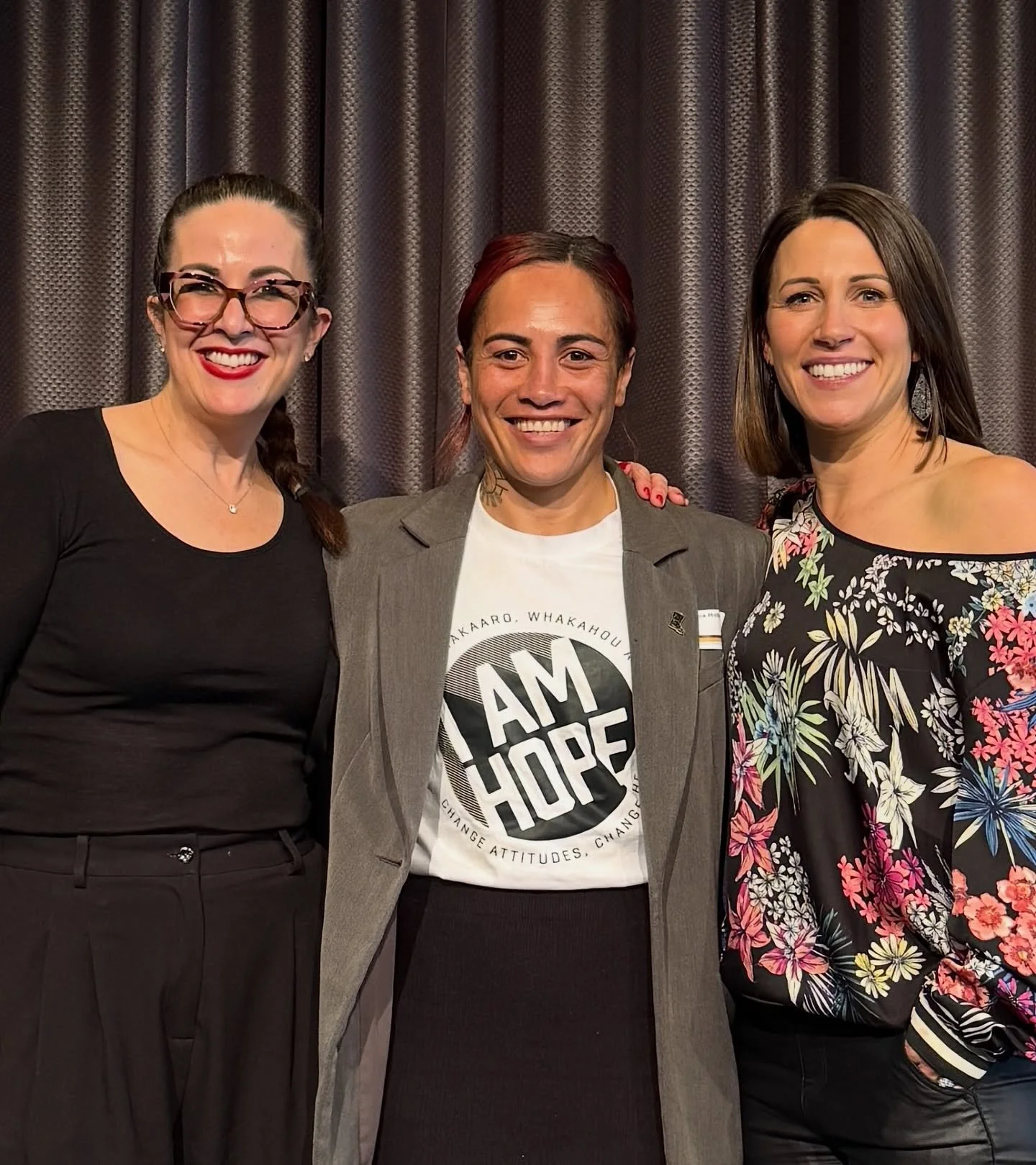 💛 Such a pleasure to speak alongside these incredible women @hannahmcqueen_nz and @meamotu and be inspired by the amazing @craig.hudsonnz at the Taranaki Chamber of commerce Wellbeing conference today. Thanks for having us!! ✨