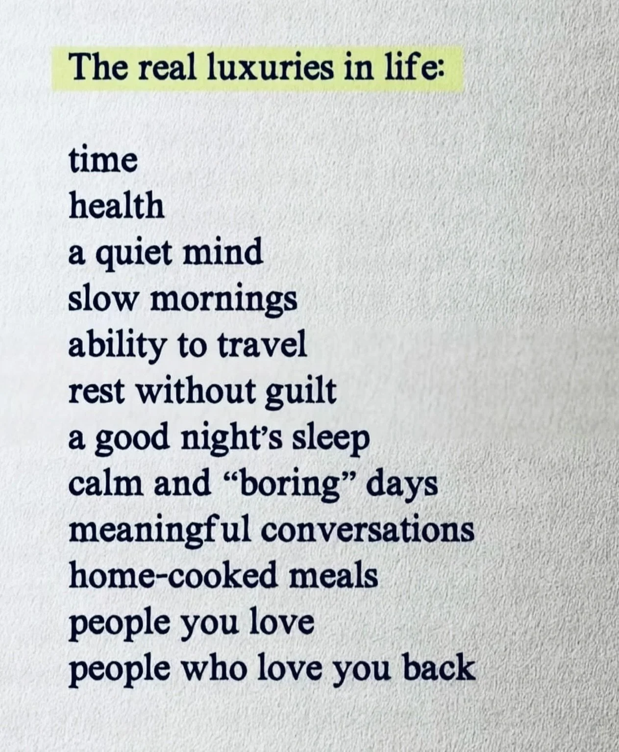 🤔 Love this list, what would you add to yours? X