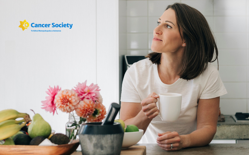 Nutrition and wellbeing support in partnership with Cancer Society