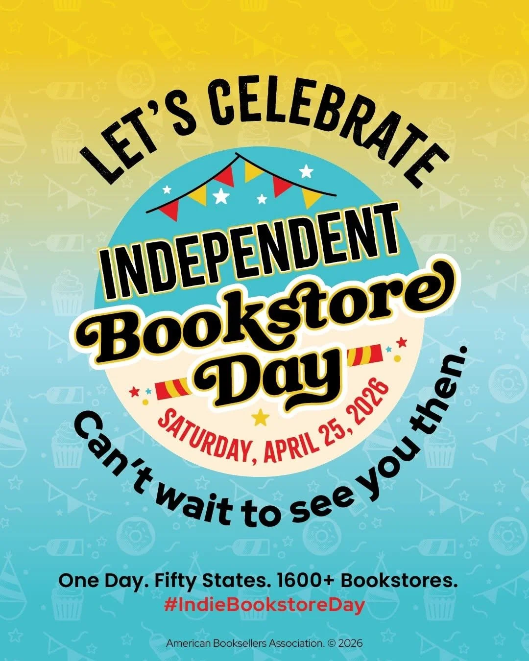 INDEPENDENT BOOKSTORE DAY! 