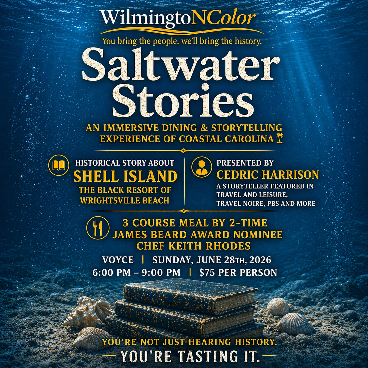 Salt Water Stories - Shell Island (Wrightsville Beach)