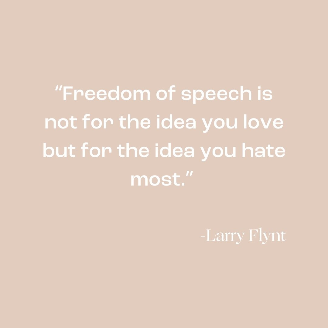 Words of wisdom to end the week from late publisher Larry Flynt. ⁠
⁠
#larryflynt #standingup #inspirtation #wisdom⁠
#successful #freedoofspeech