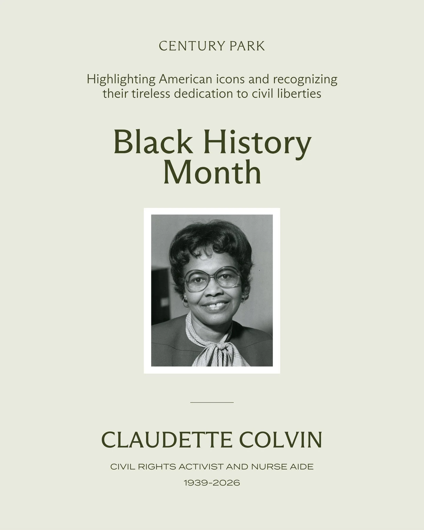 Century Park celebrates the past, present, and future of Black brilliance.⁠
⁠
#BlackHistoryMonth #CenturyParkLA #Leadership
