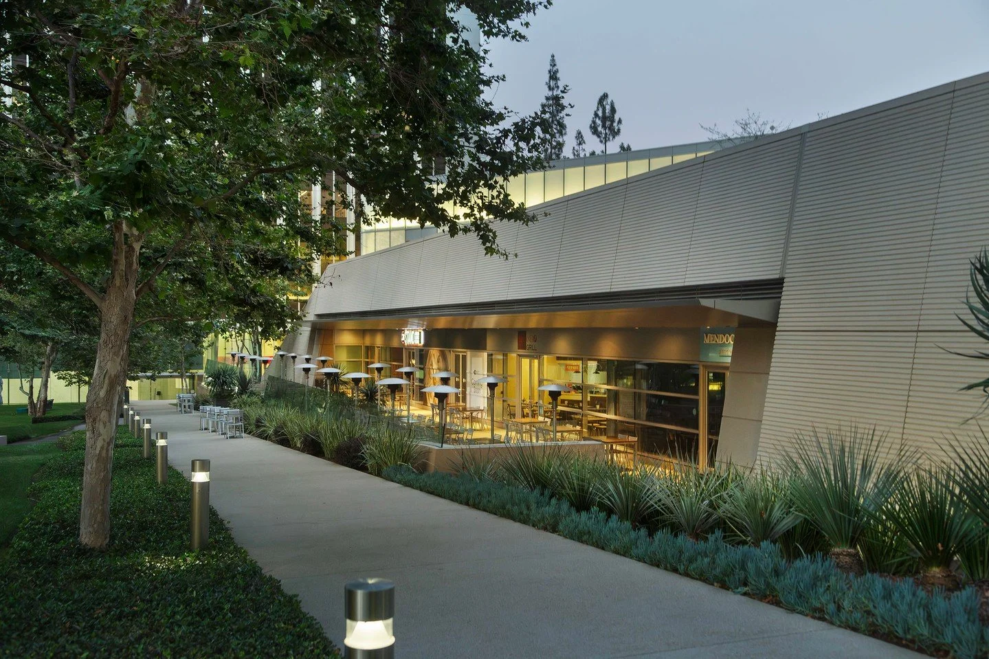 Finding moments of calm in the center of it all. ⁠
⁠
#CenturyParkLA #UrbanOasis #CityLights #ArchitecturalPhotography