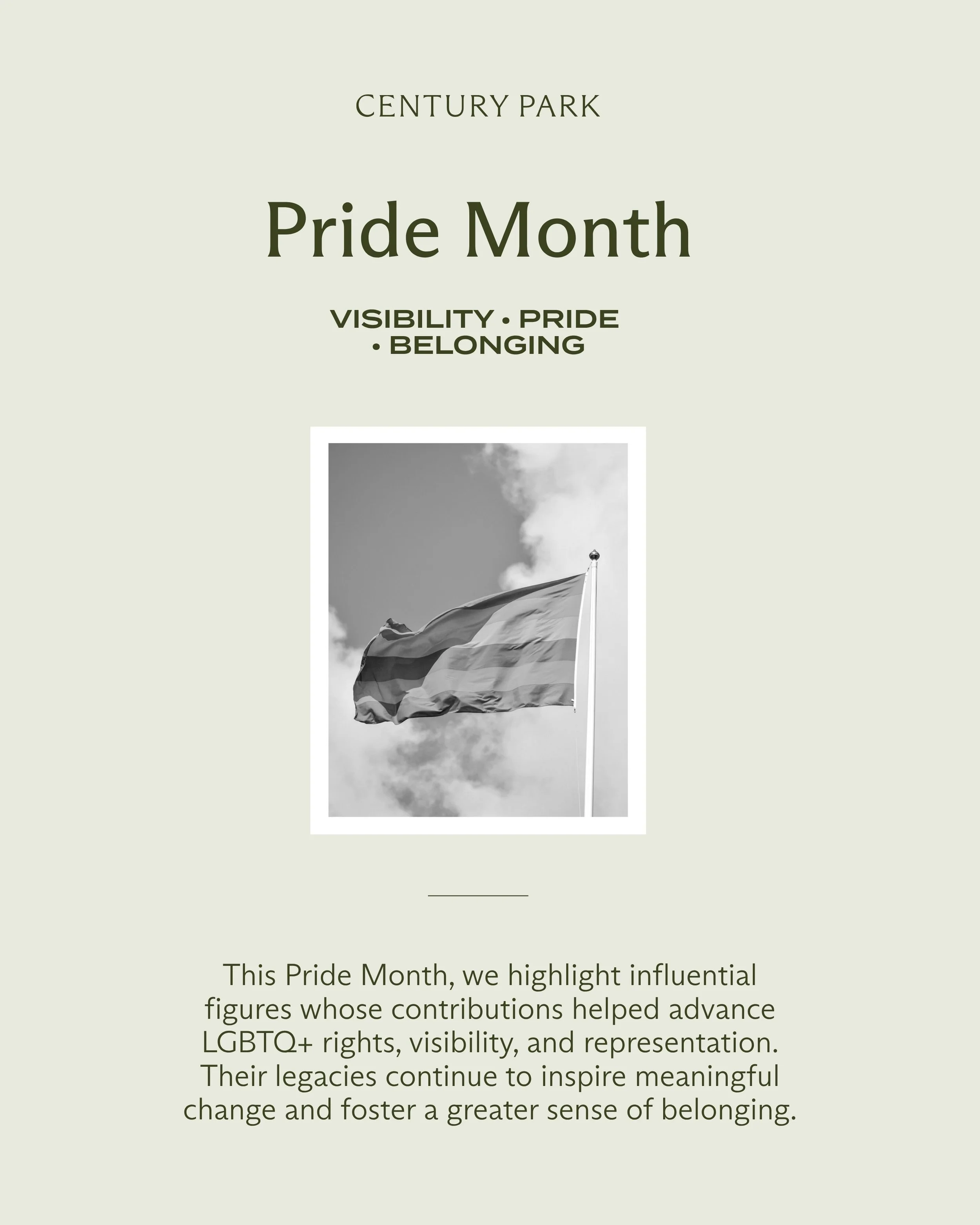 Celebrating the pioneers, advocates, and changemakers whose legacies continue to advance visibility, equality, and belonging within the LGBTQ+ community.
.
.
.
.
#pridemonth2026🏳️&zwj;🌈 #centurycity #centurypark #luxuryoffices #losangelespride