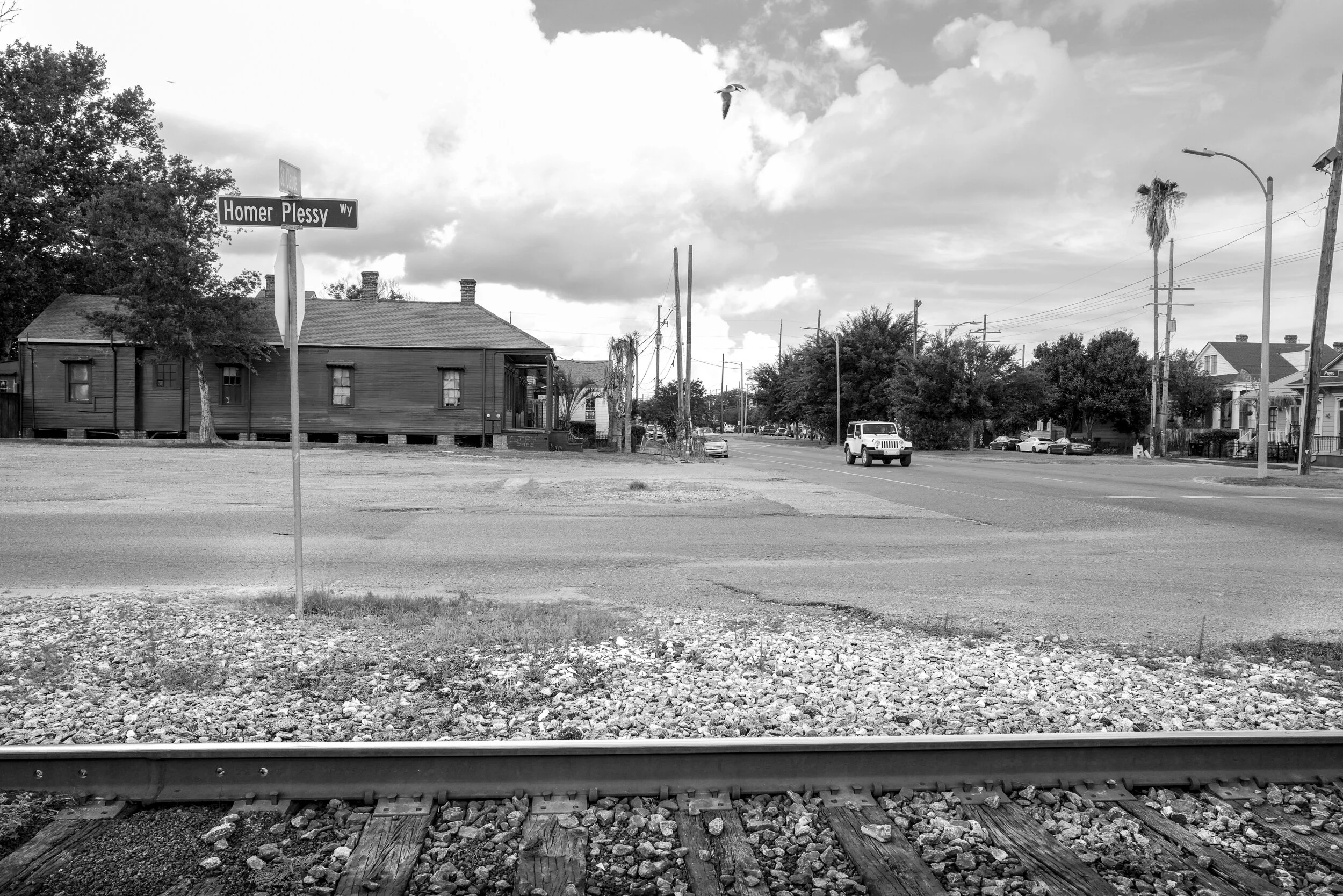 Several blocks of Press Street renamed after early Civil Rights activist Homer Plessy, on the street he was arrested prompting the infamous Plessy v Ferguson Supreme Court Case [xiii]