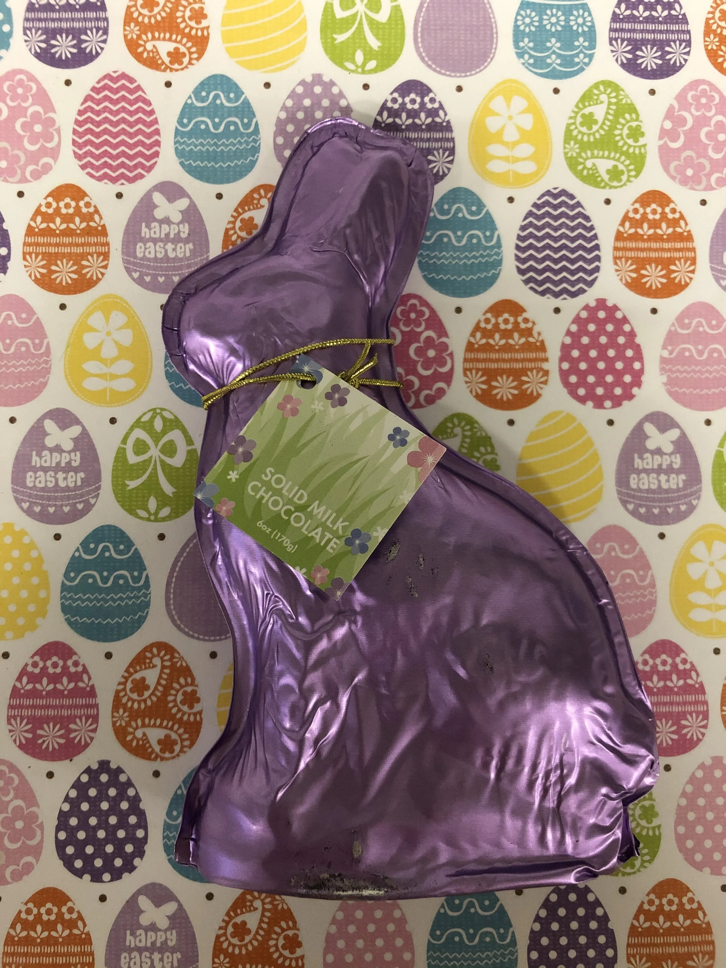 Milk Chocolate Solid Foil Bunnies