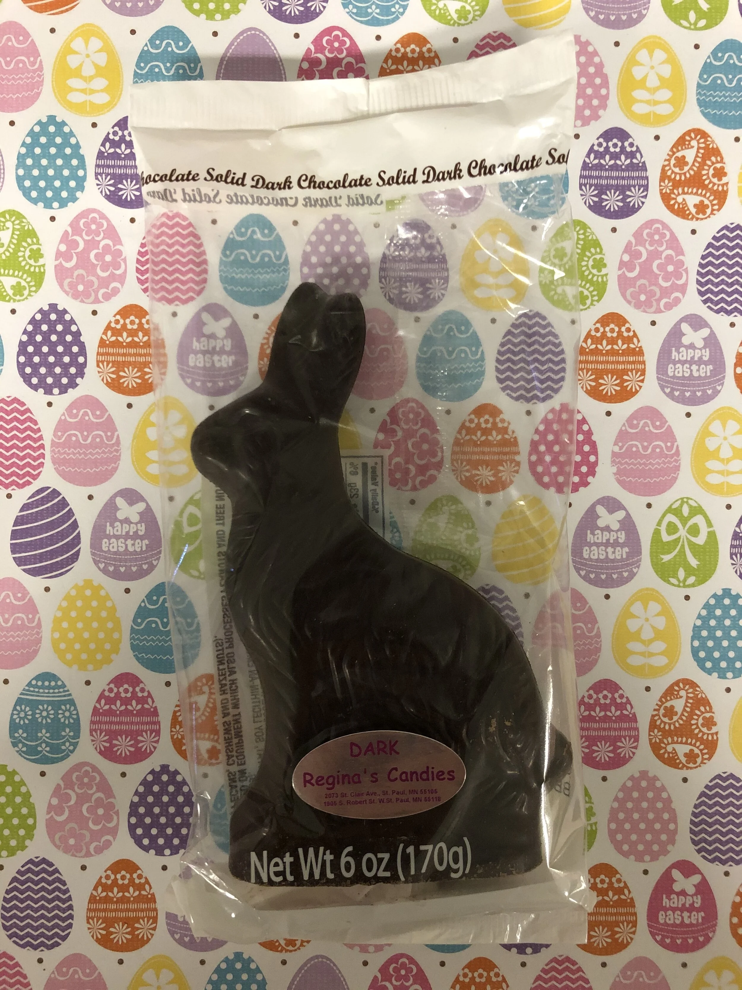Regina's Dark Chocolate Rabbits
