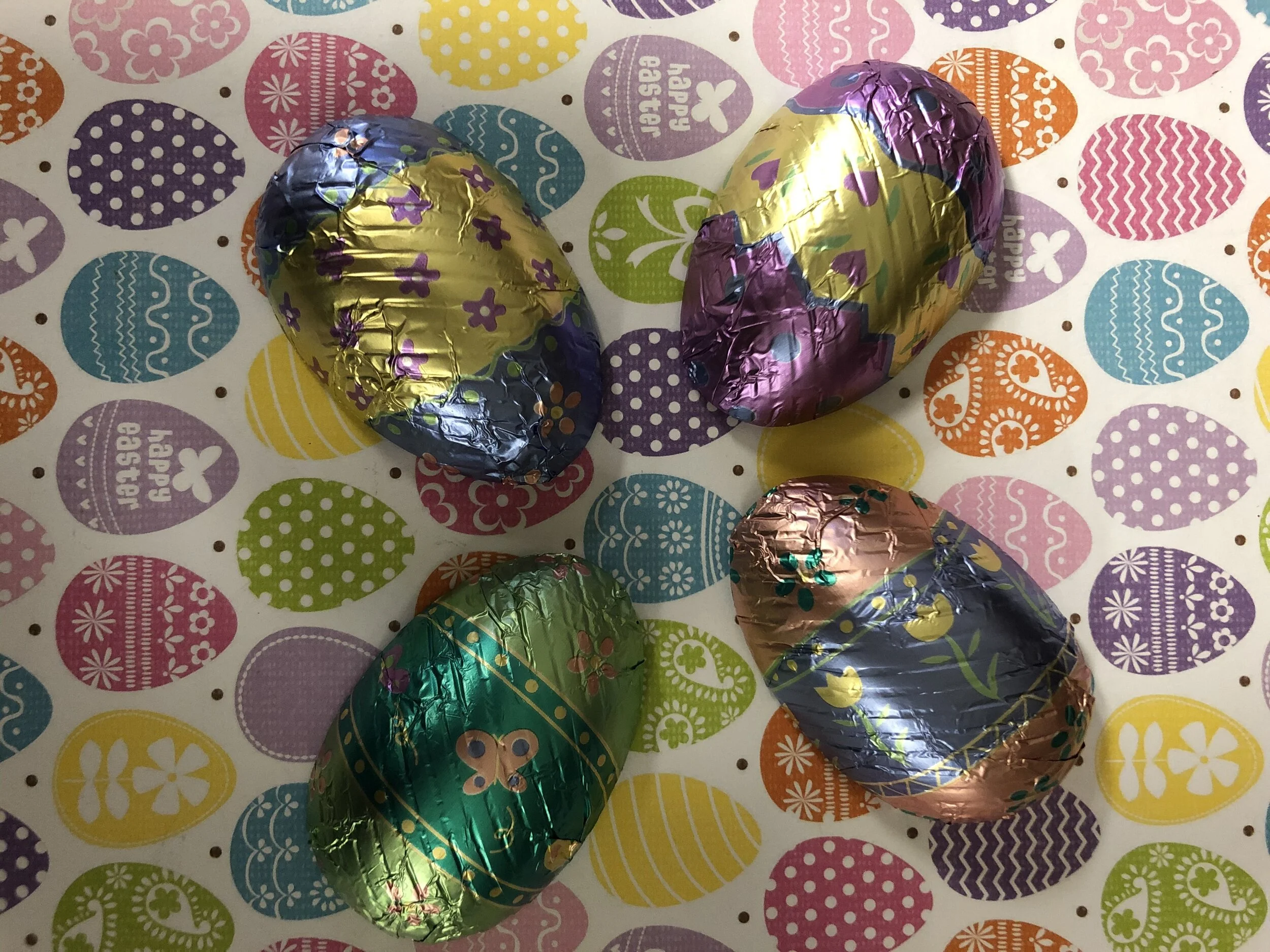 Milk Chocolate Foil Eggs