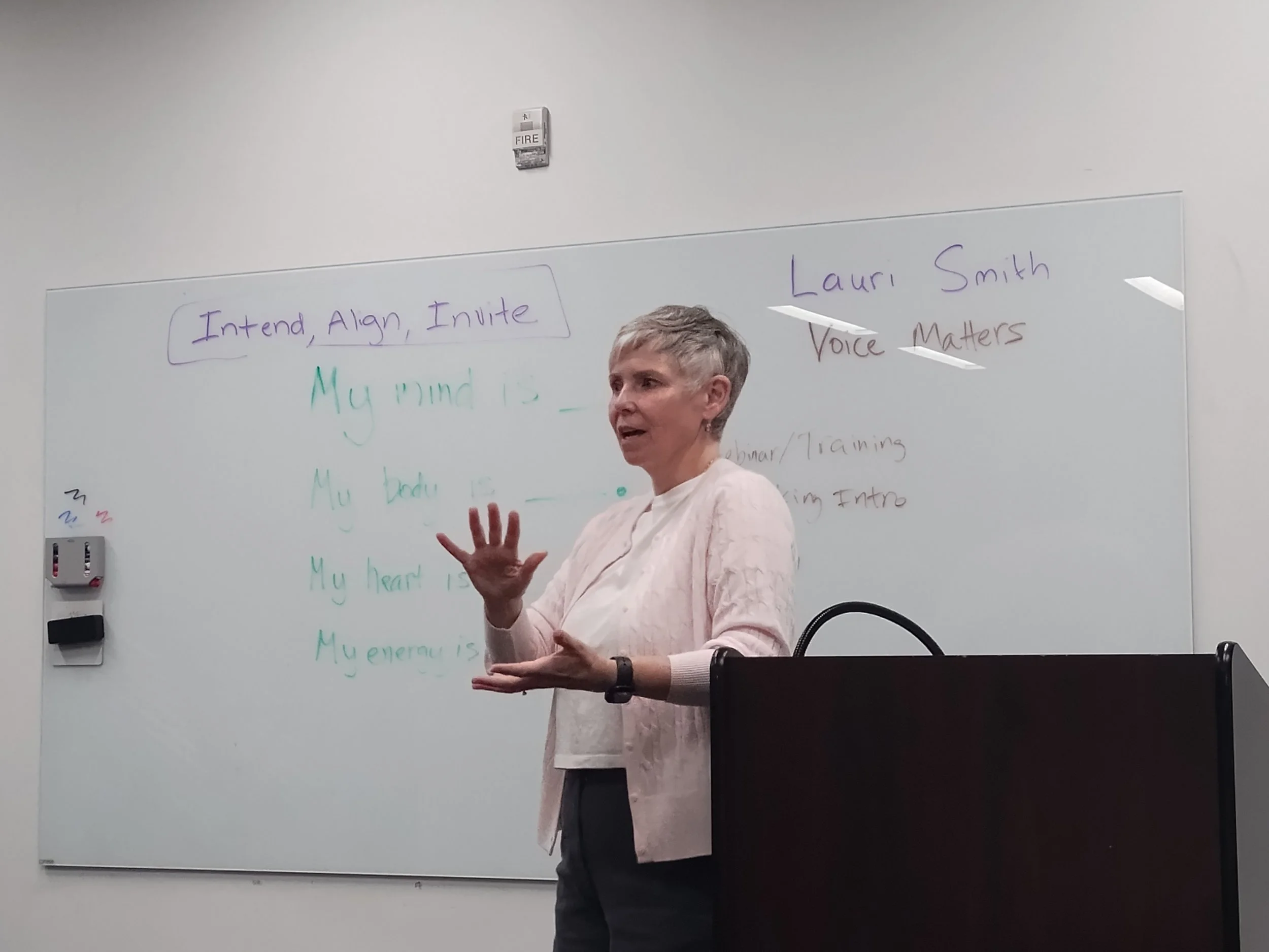 Public Speaking Workshop - Land Your Message