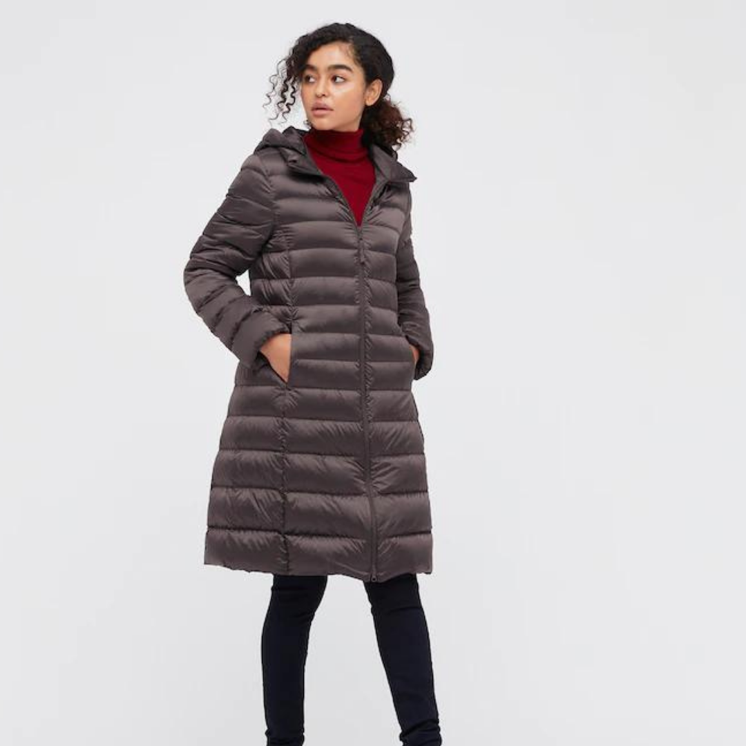 Women Ultra Light Down Hooded Coat by Uniqlo — The Verse