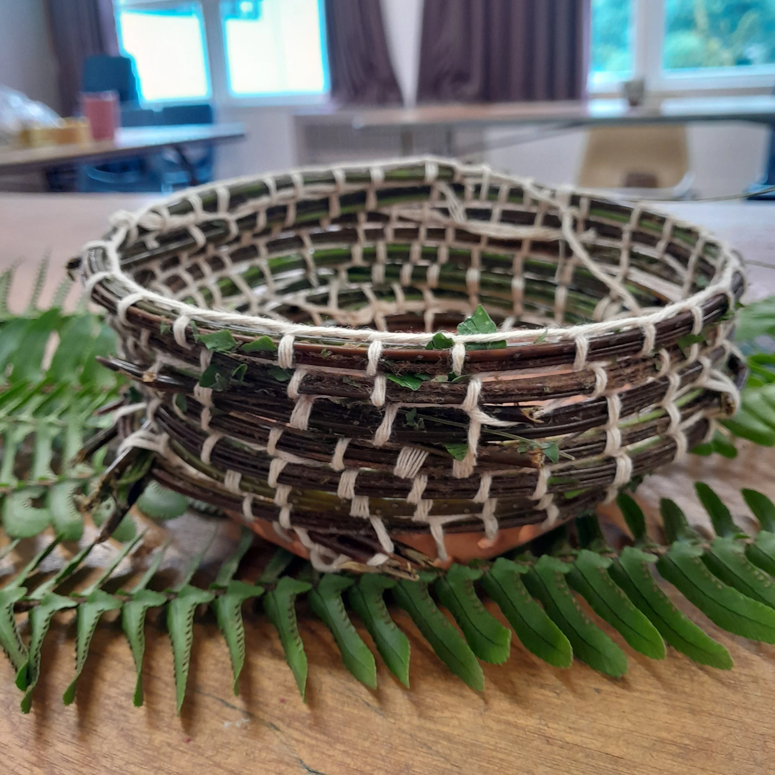 Handmade Organic Basket weaving