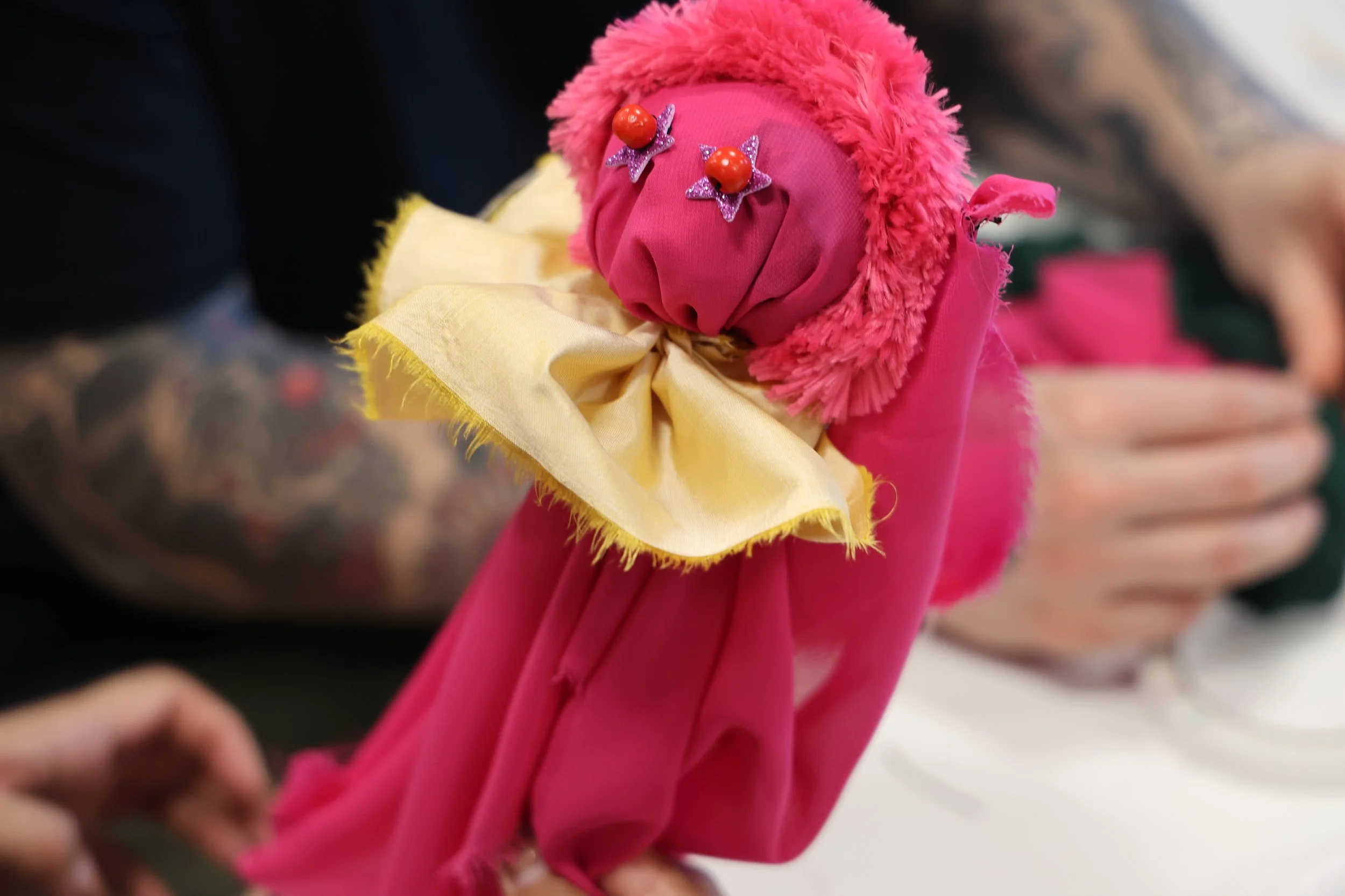 Sarah Cowie: Craft a Puppet Creature