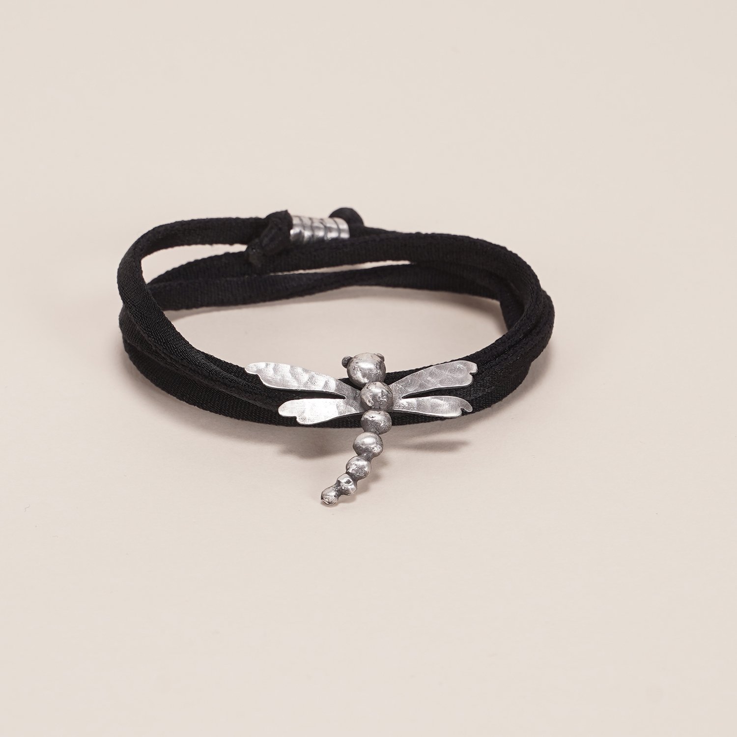 Libelula Polsera/Collar (Plata)