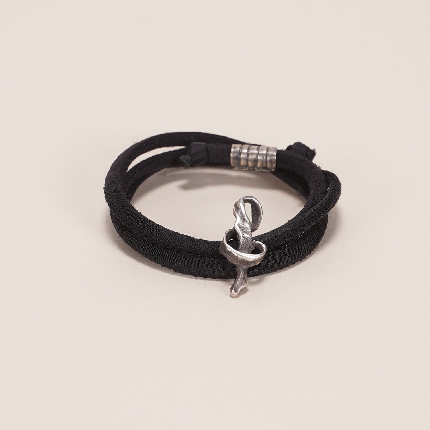 Petita Clau de sol Polsera/Collar (Plata)
