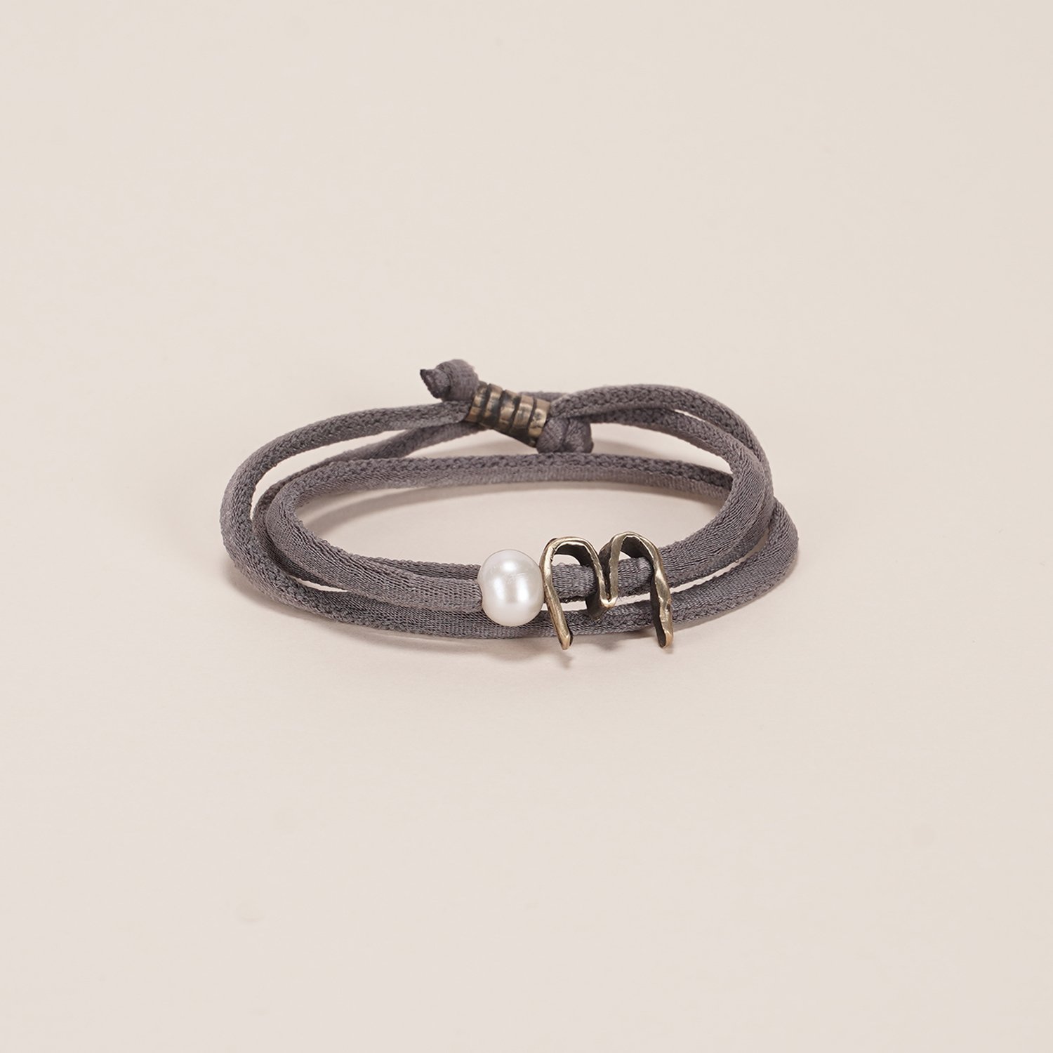 M + Perla Polsera/Collar (Bronze)
