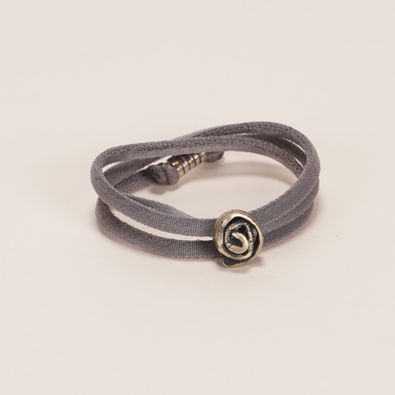 Rosa Polsera/Collar (Plata)