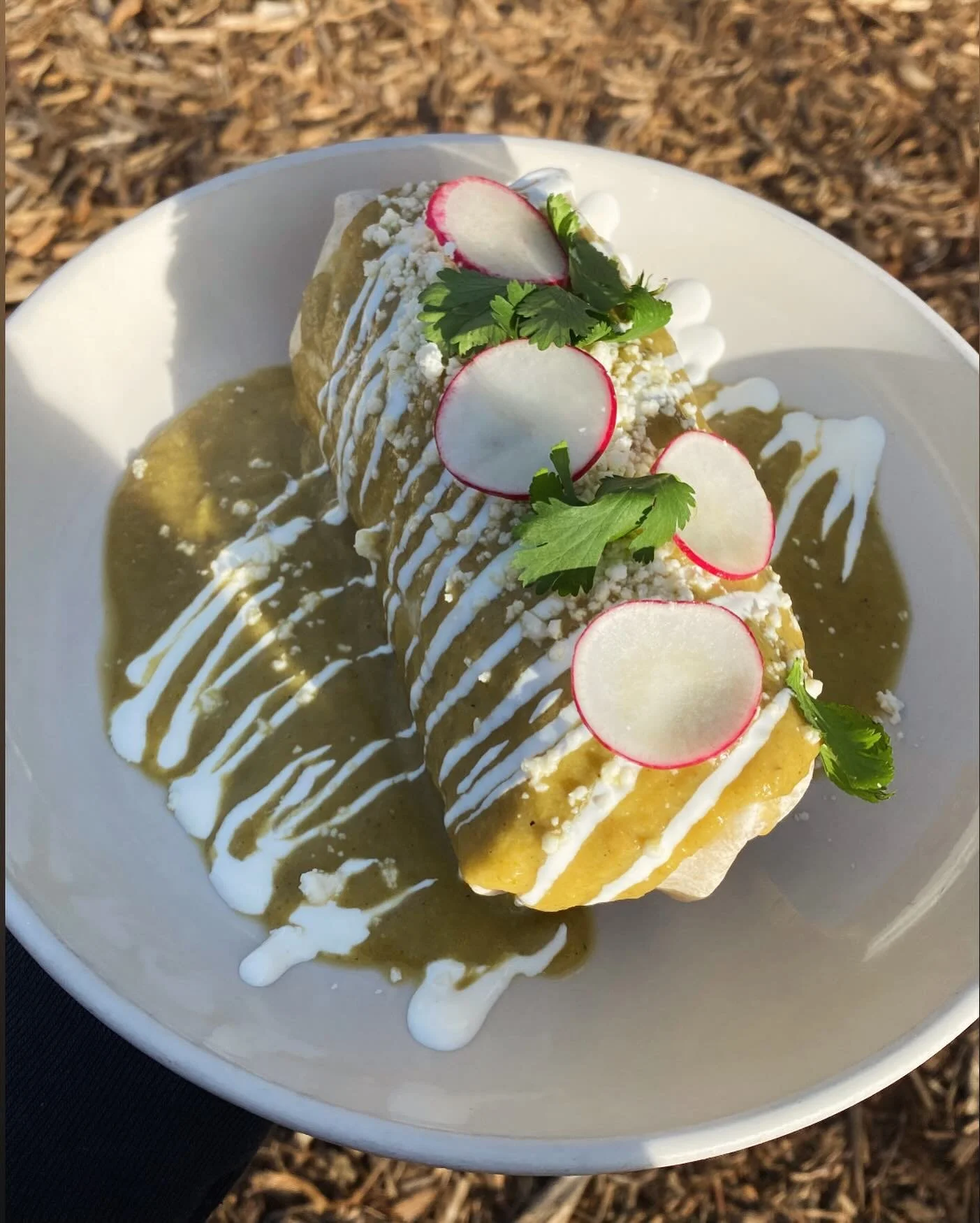 🚨Y&rsquo;ALL KNOW WHAT TIME IT IS!!!!!🚨Brunch Burrito time baby let&rsquo;s gooooo!!!!!!!! 🍽️ always a crowd favorite so yall better come get it while the gettins good cmon now! 😤 chorizo, sweet and Yukon gold potatoes, two eggs, smoked Gouda, fl