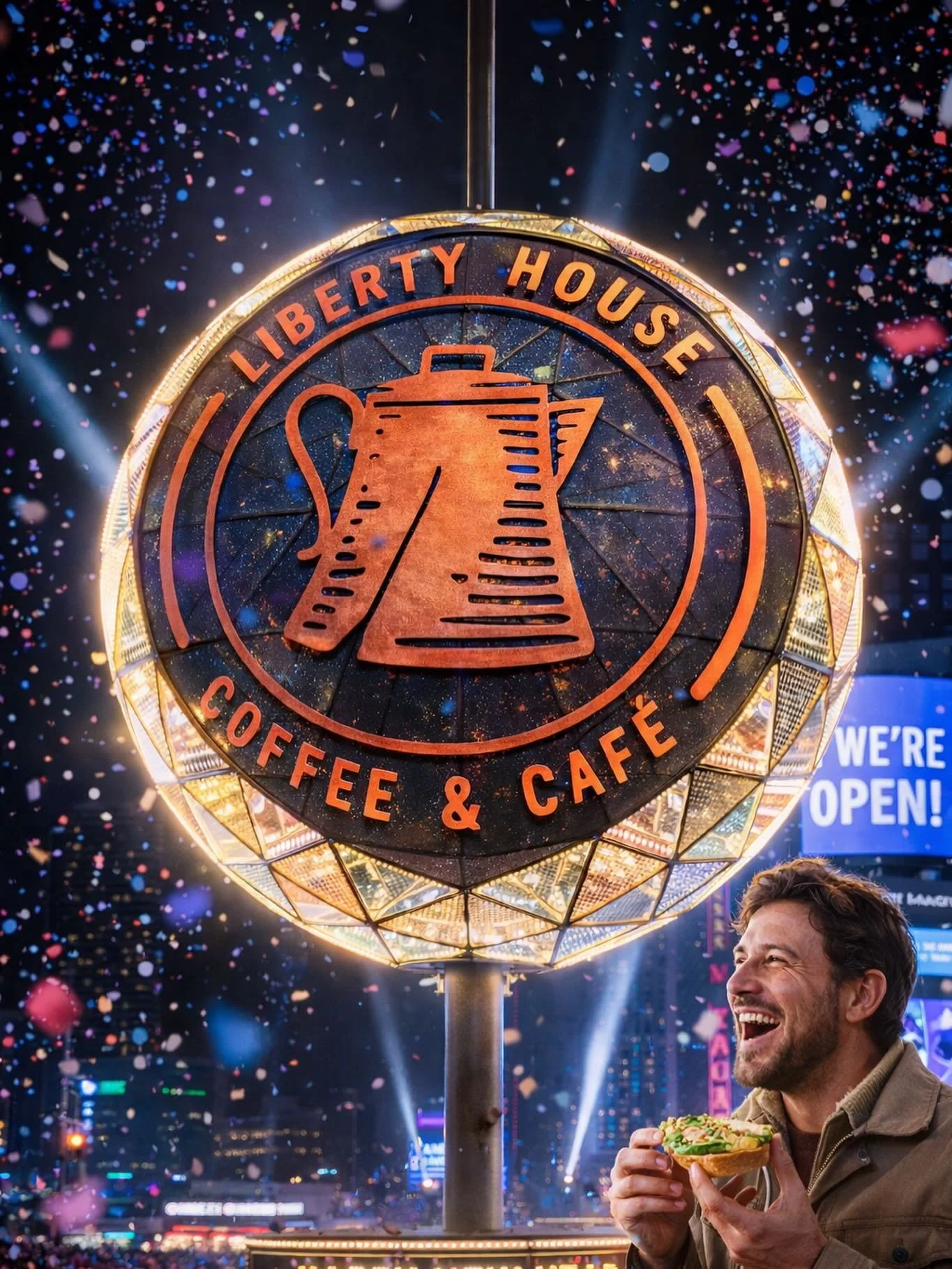 Well howdy doody!! We will be OPEN New Years Eve and New Years Day regular hours from 9-3 🪩🪩🪩 hoping to end our year and start the new one with yall! Wouldn&rsquo;t have it any other way! Thanks for 2025 it sure has been a good&rsquo;n! 🕺🏼🥑🥞🥓