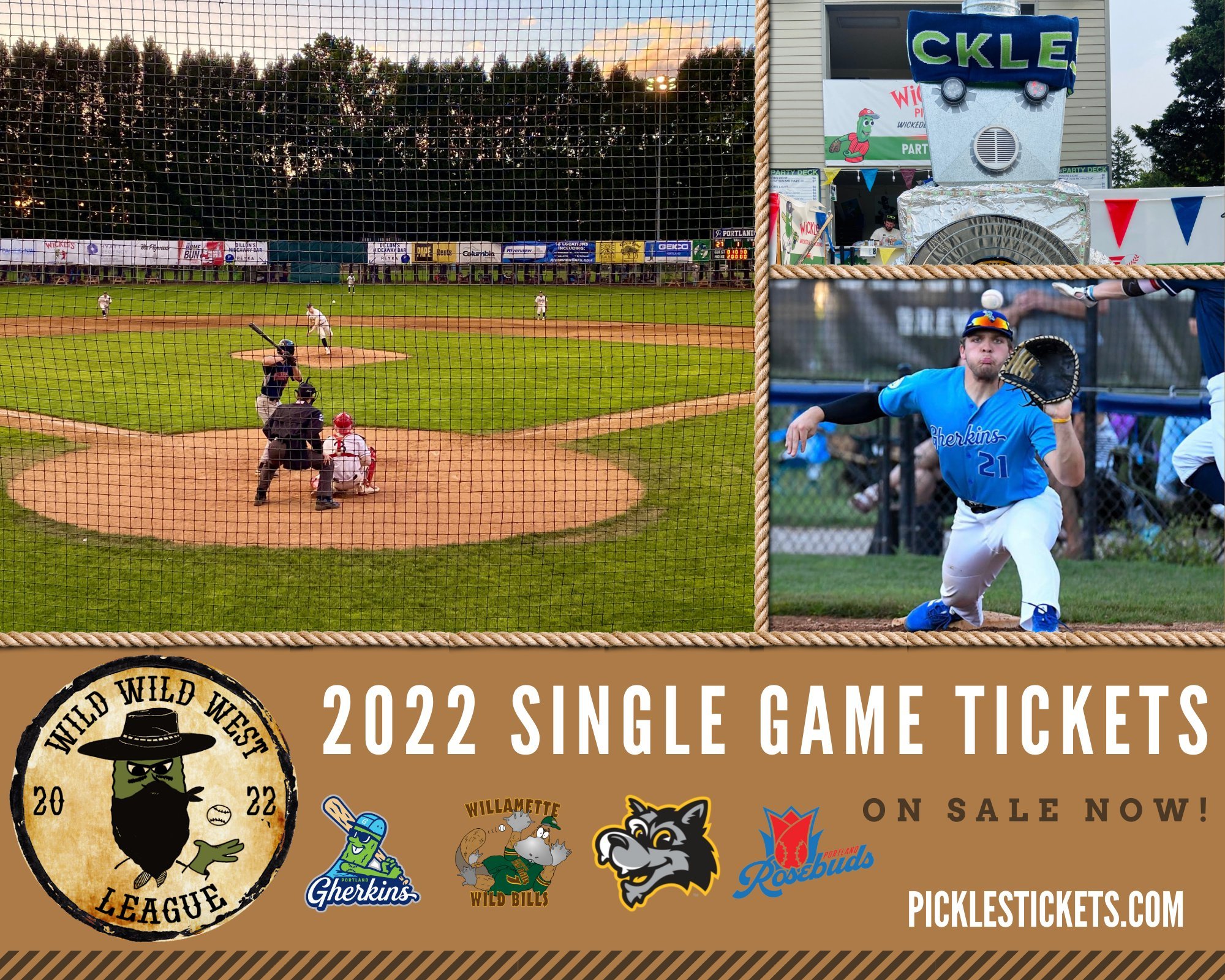 Portland WIld WIld West League Tickets Now on Sale!