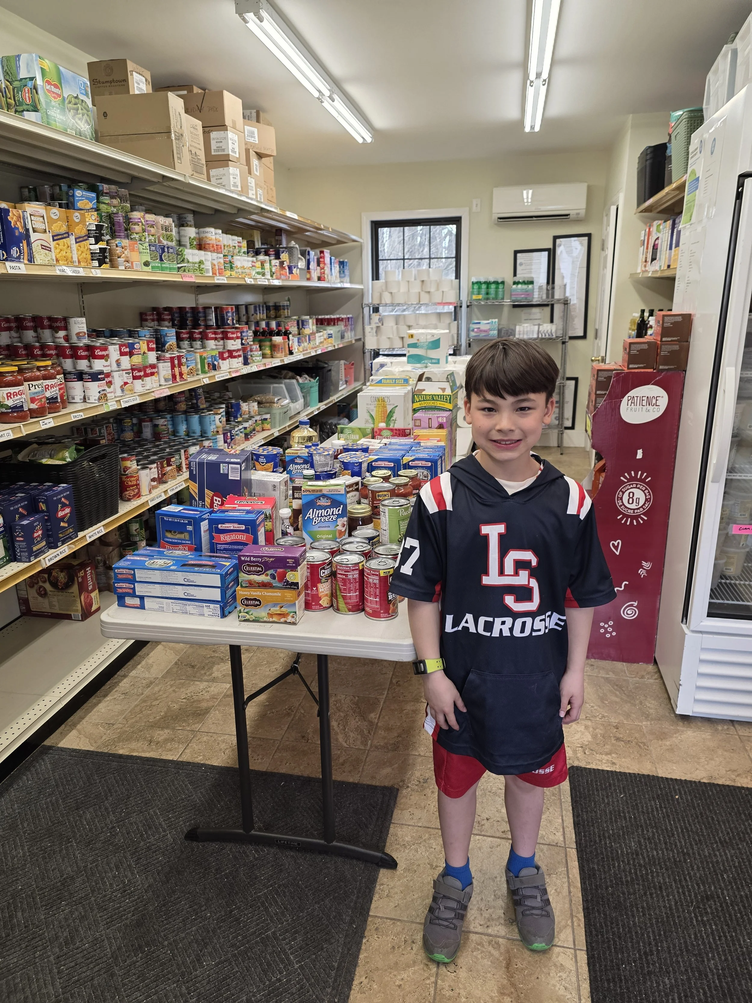 Thank you to the LS Youth Lacrosse program for a terrific food drive! (Mar '26)