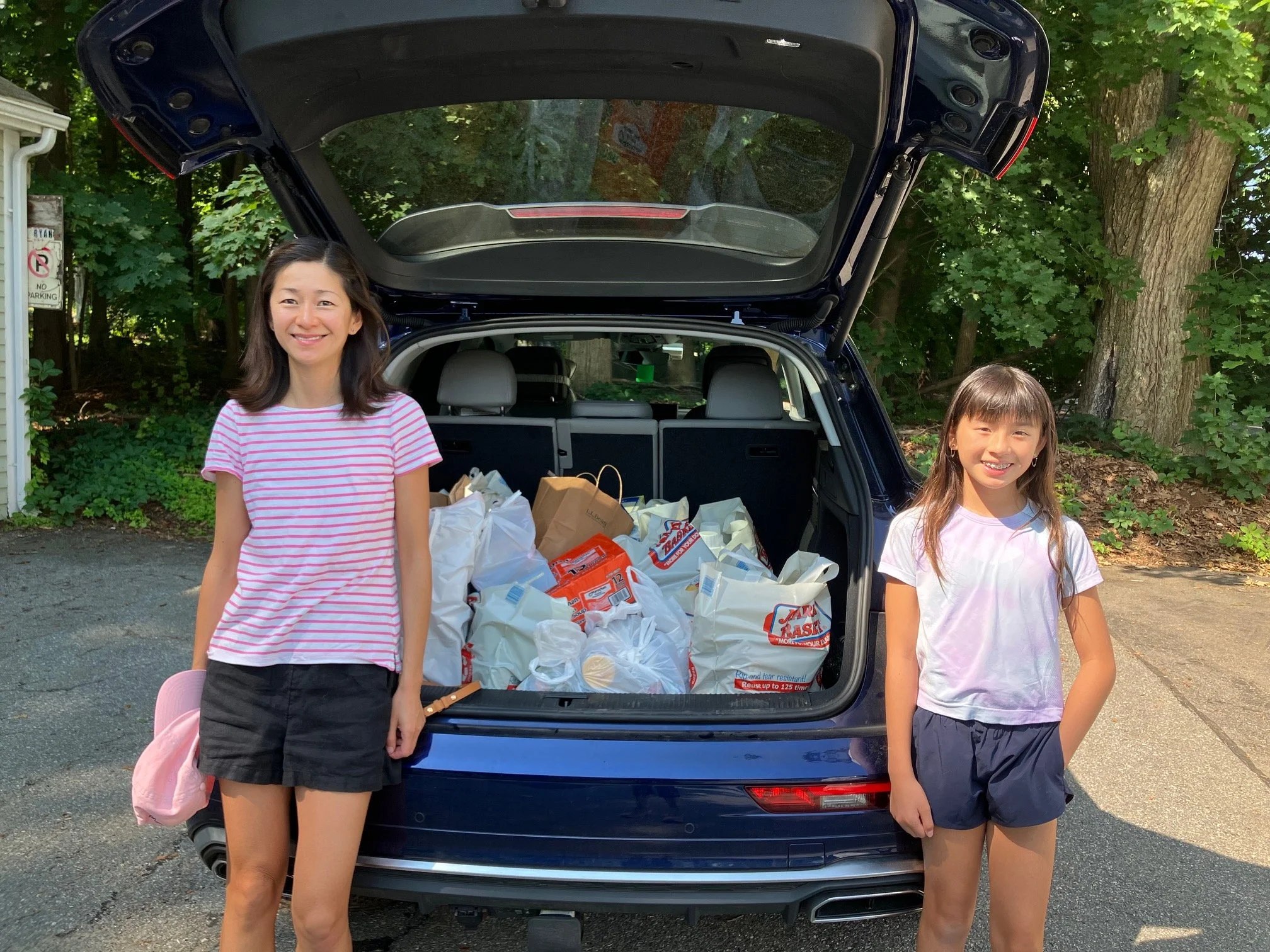 Summer is a good time to do good!  Thanks Kings Grant Road neighborhood in Weston for your wonderful food drive.  (July ' 26)