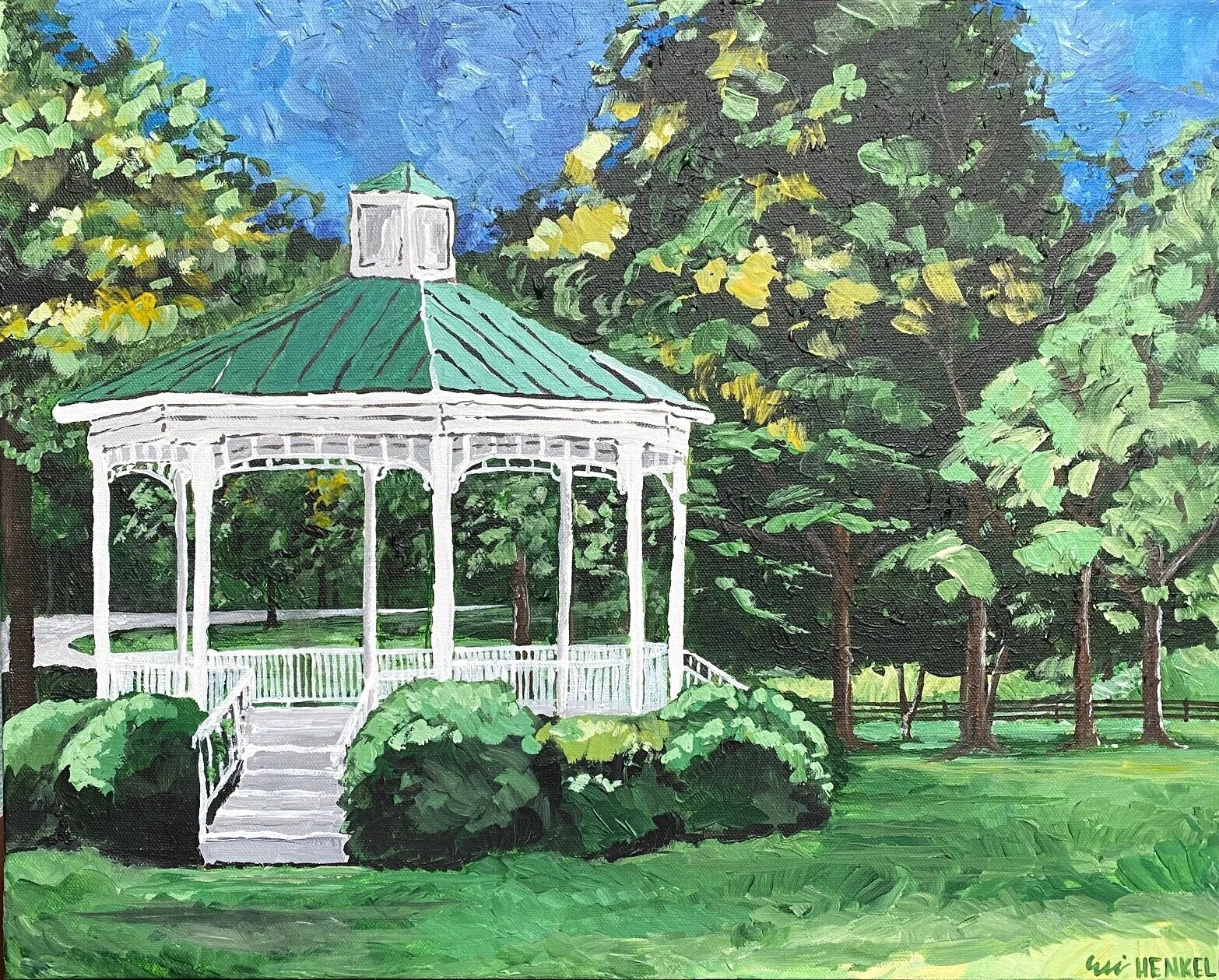 Lake Bluff
16" x 20"
$350
