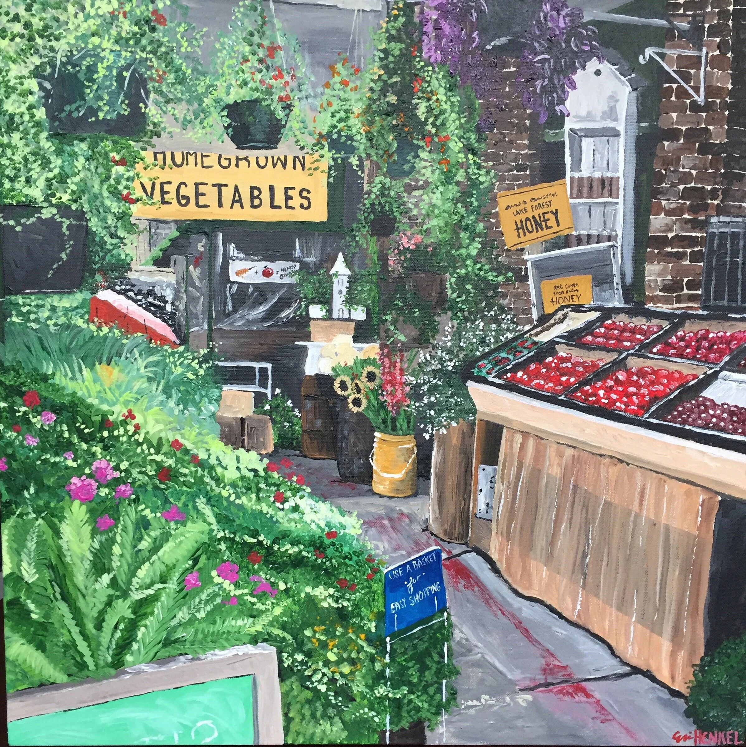 Amidei Mercatino
24" x 24"
$700