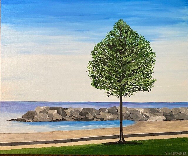 Lake Forest Beach
24" x 20"
$375