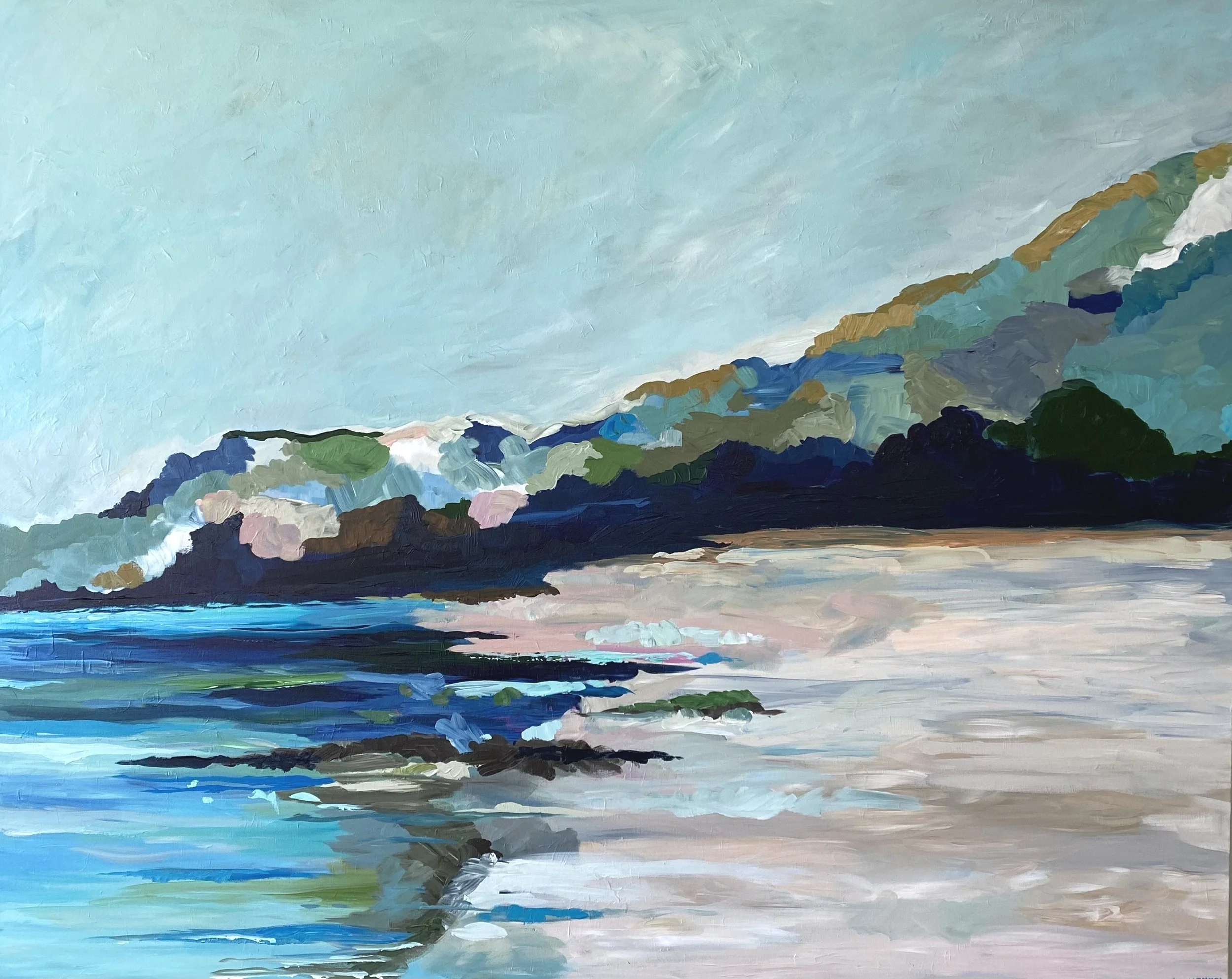 Pink Beach
48" x 60" 
$1200