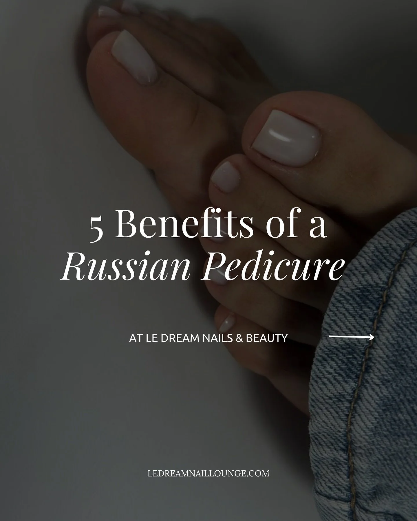 The difference is in the details ✨
A Russian pedicure delivers precision, longevity, and a flawlessly polished finish.

Once you experience the Le Dream standard&hellip; there&rsquo;s no going back 💅🏼

Book your appointment today&hellip; 
LEDREAMNA