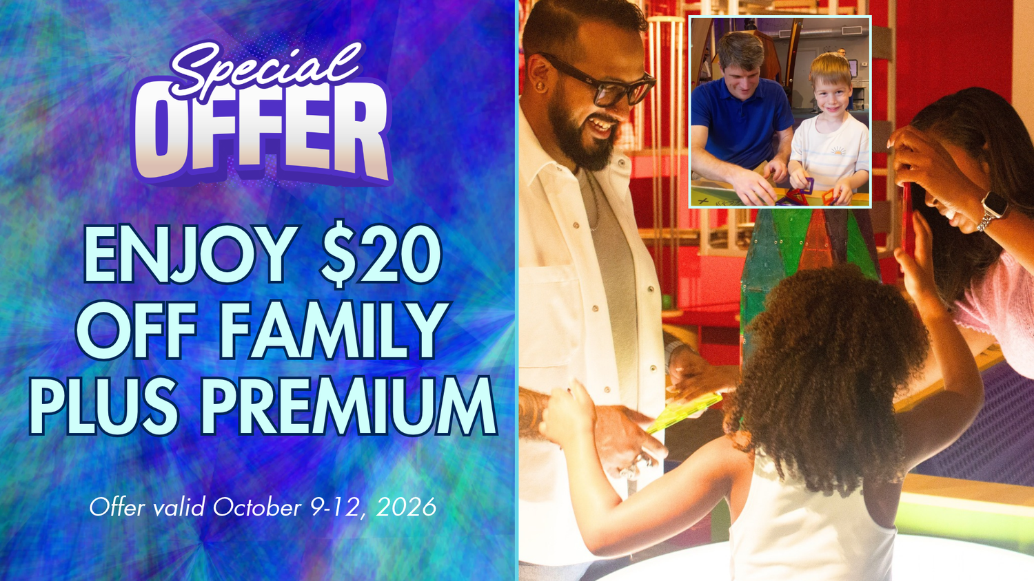 Special offer for Family Plus Premium membership