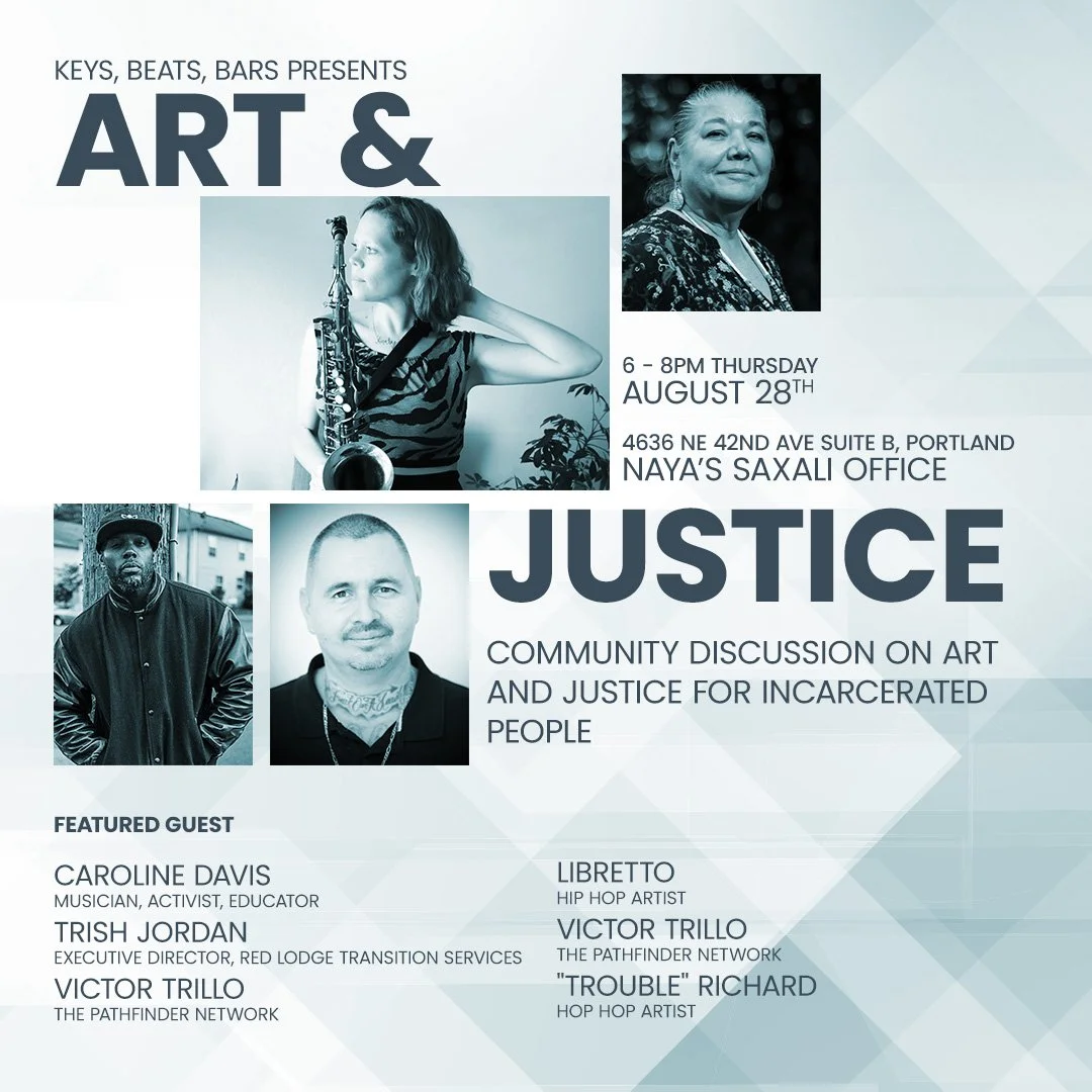 Community Discussion on Art and Justice for Incarcerated People